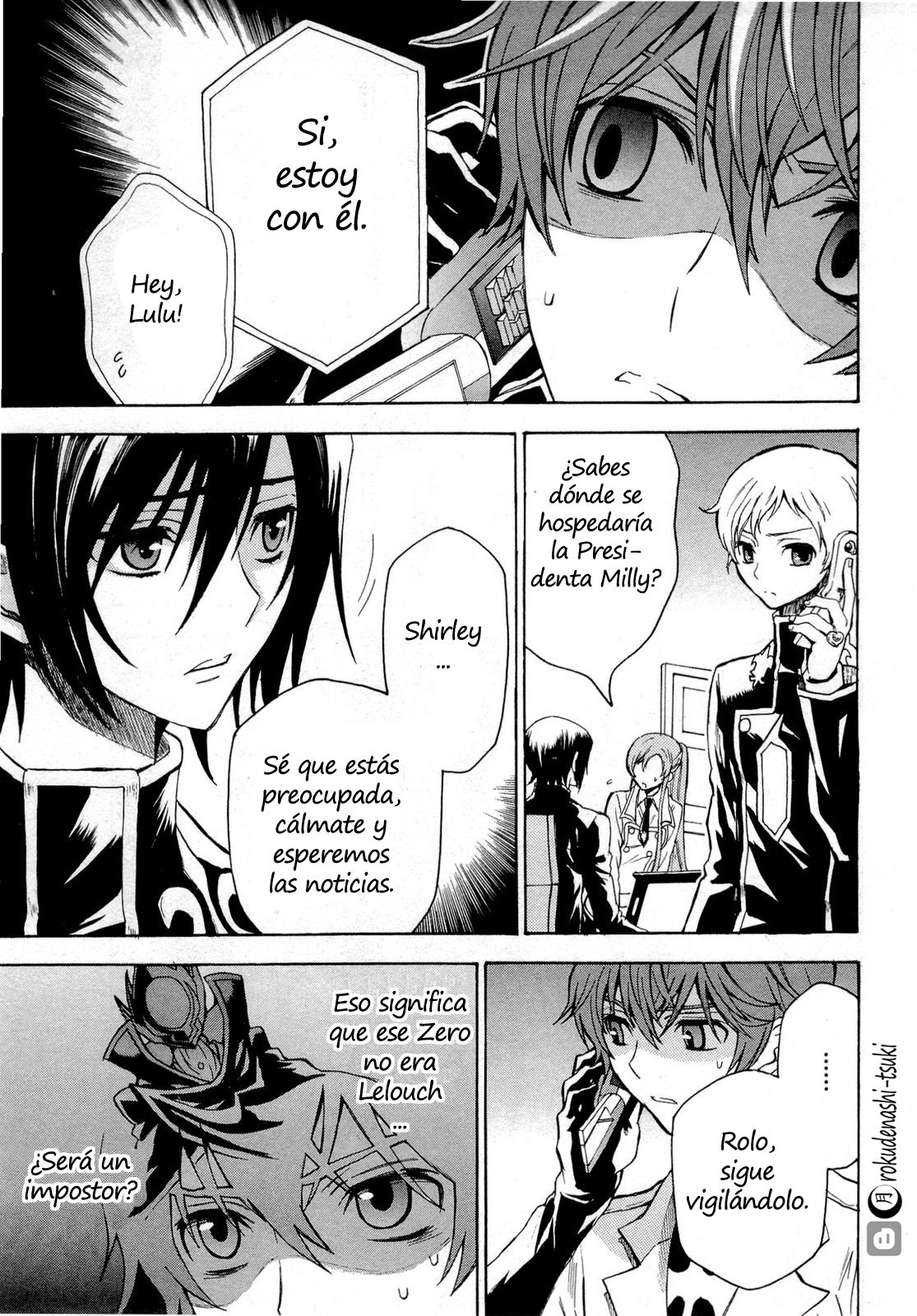 Read Code Geass Lelouch of the Rebellion es Manga Online