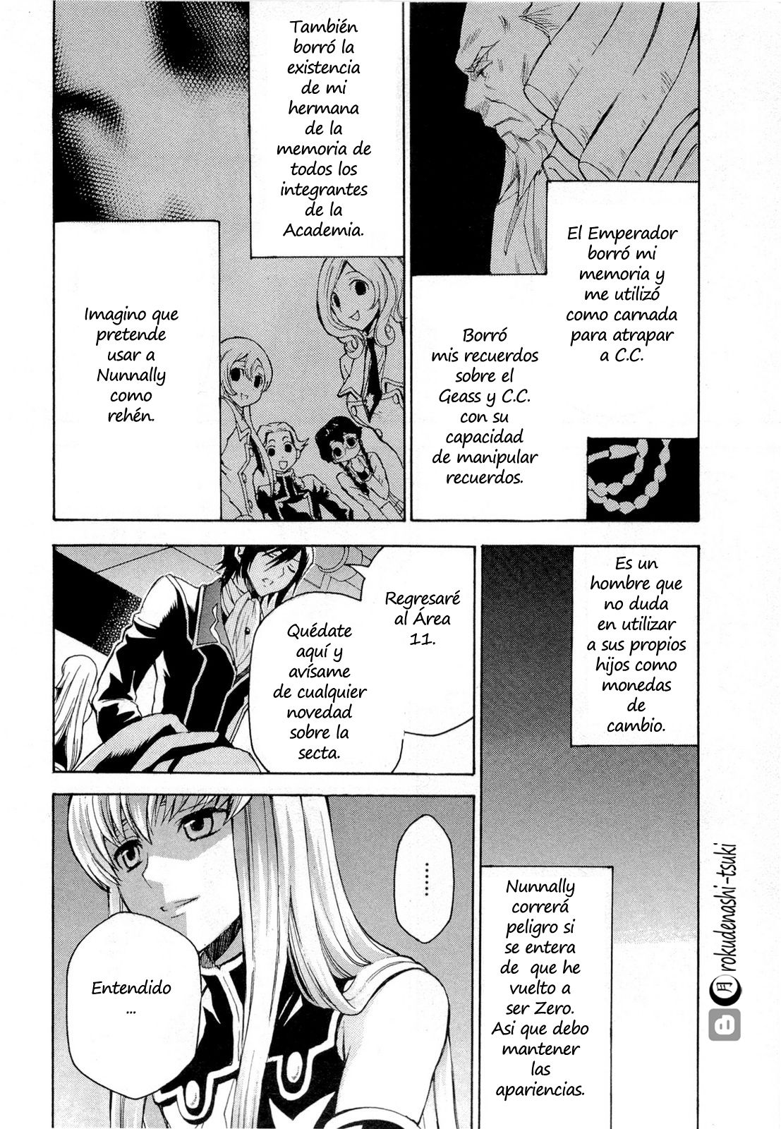 Read Code Geass Lelouch of the Rebellion es Manga Online