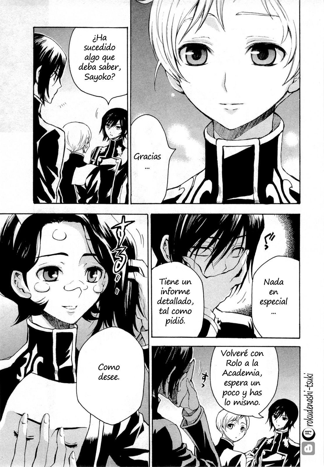 Read Code Geass Lelouch of the Rebellion es Manga Online