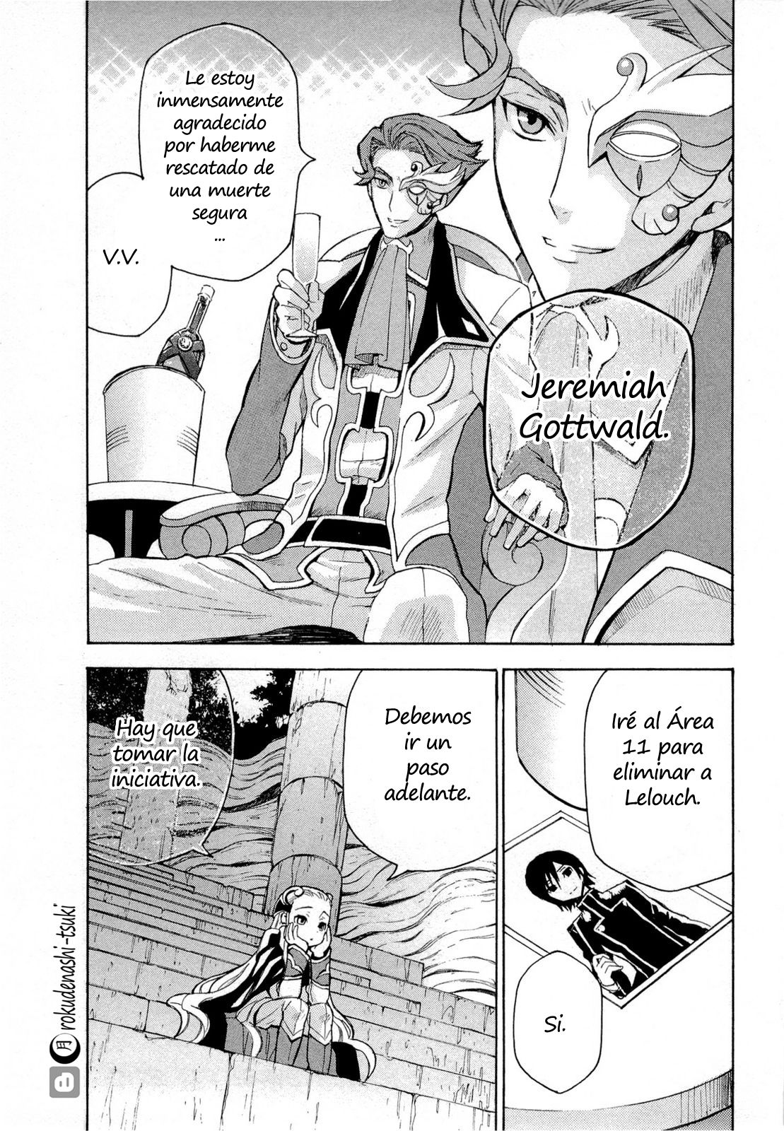 Read Code Geass Lelouch of the Rebellion es Manga Online