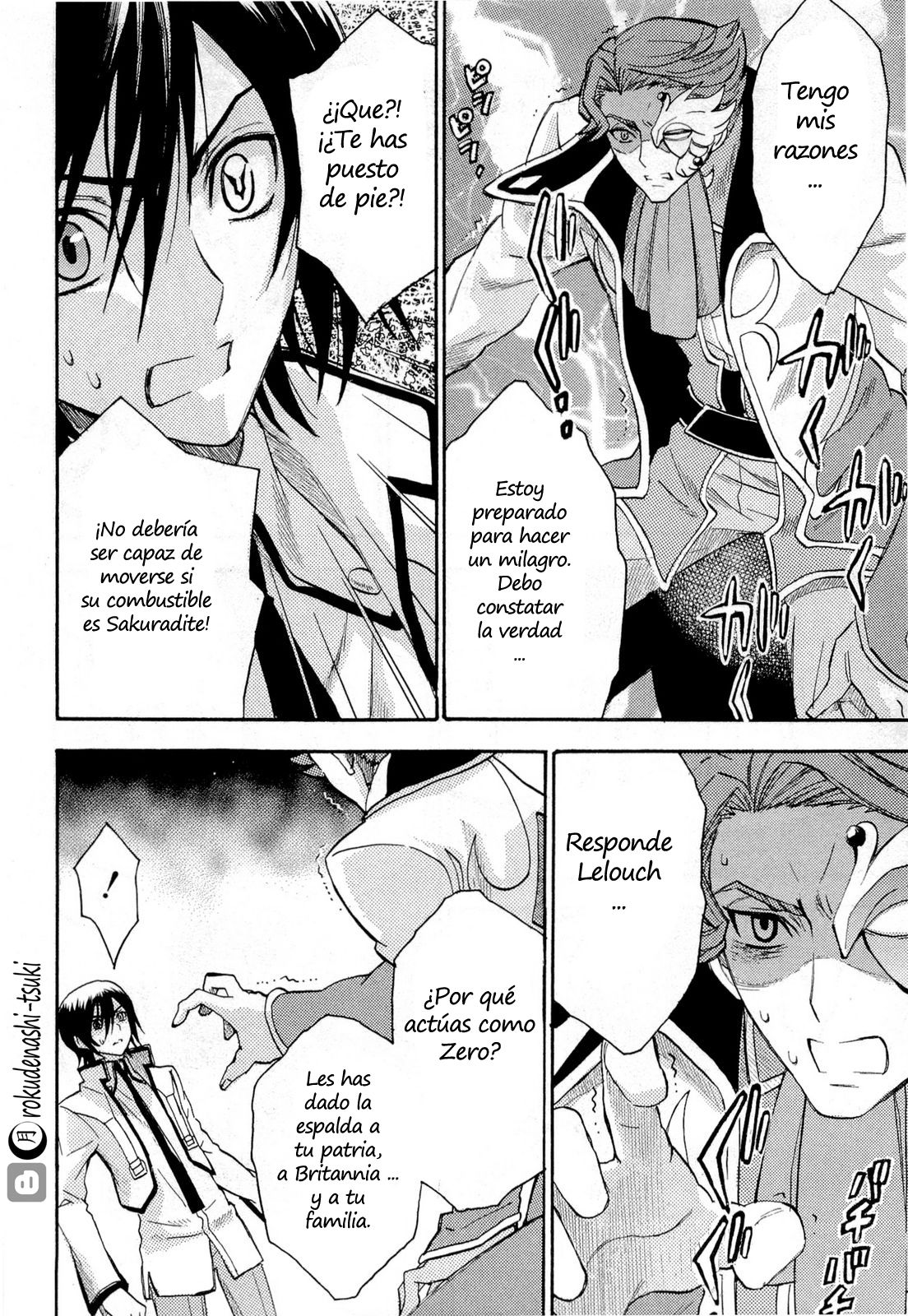 Read Code Geass Lelouch of the Rebellion es Manga Online