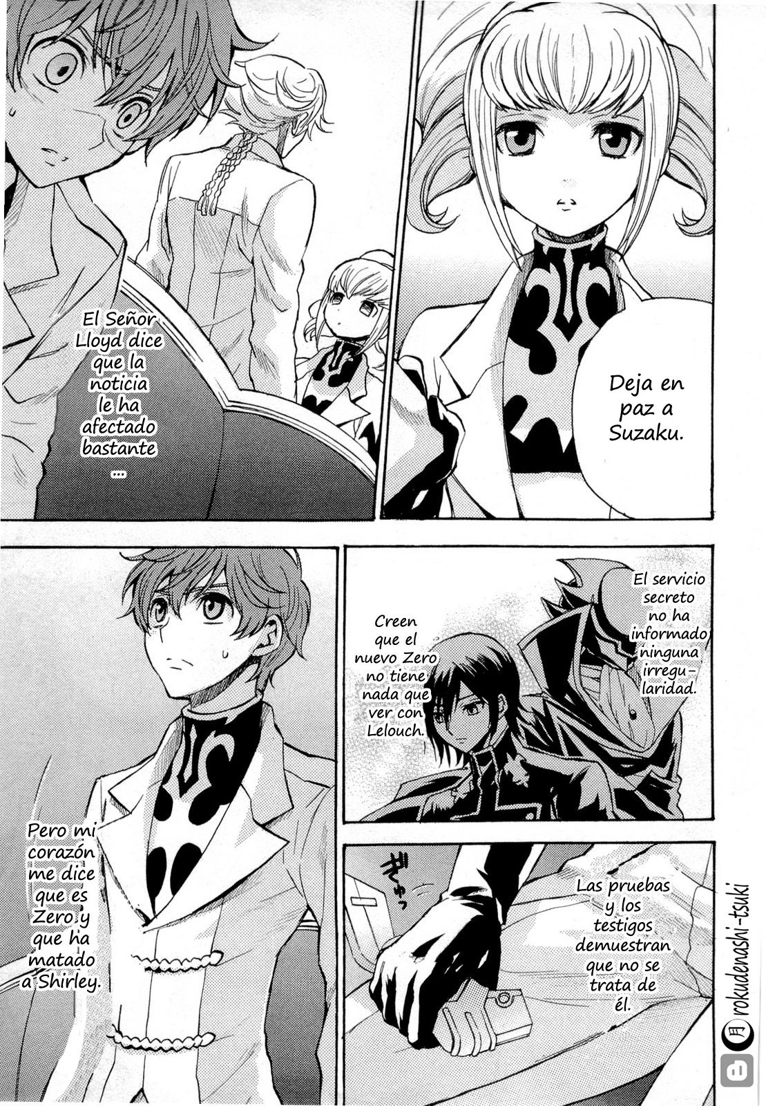 Read Code Geass Lelouch of the Rebellion es Manga Online