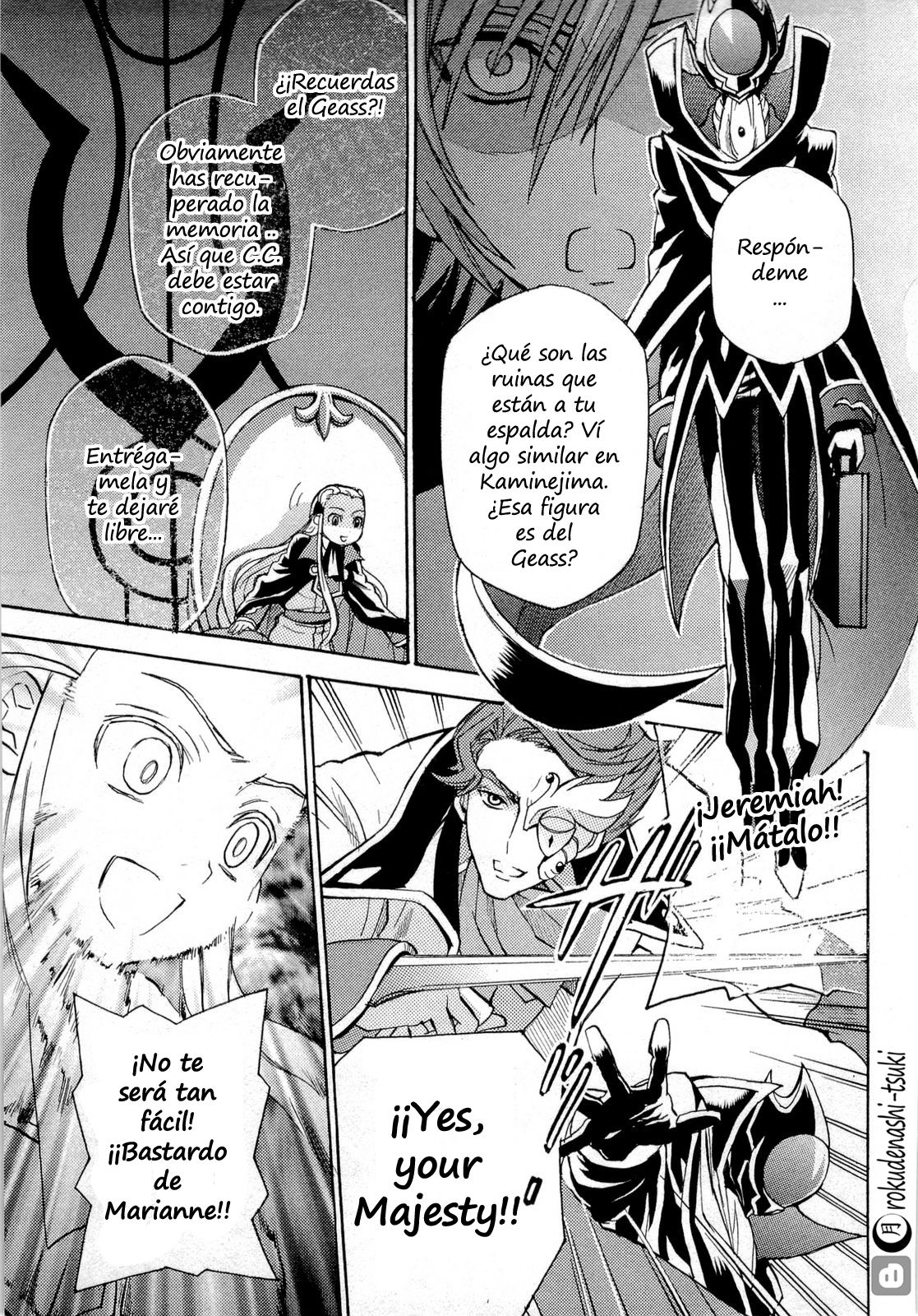 Read Code Geass Lelouch of the Rebellion es Manga Online