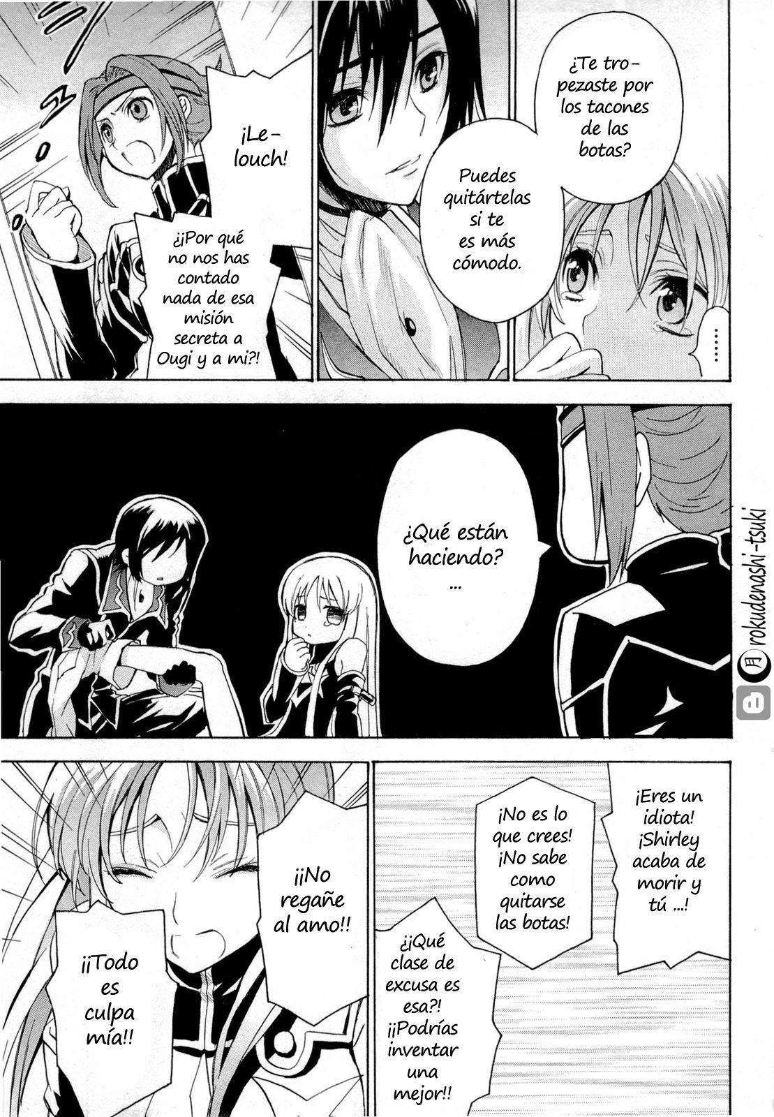 Read Code Geass Lelouch of the Rebellion es Manga Online
