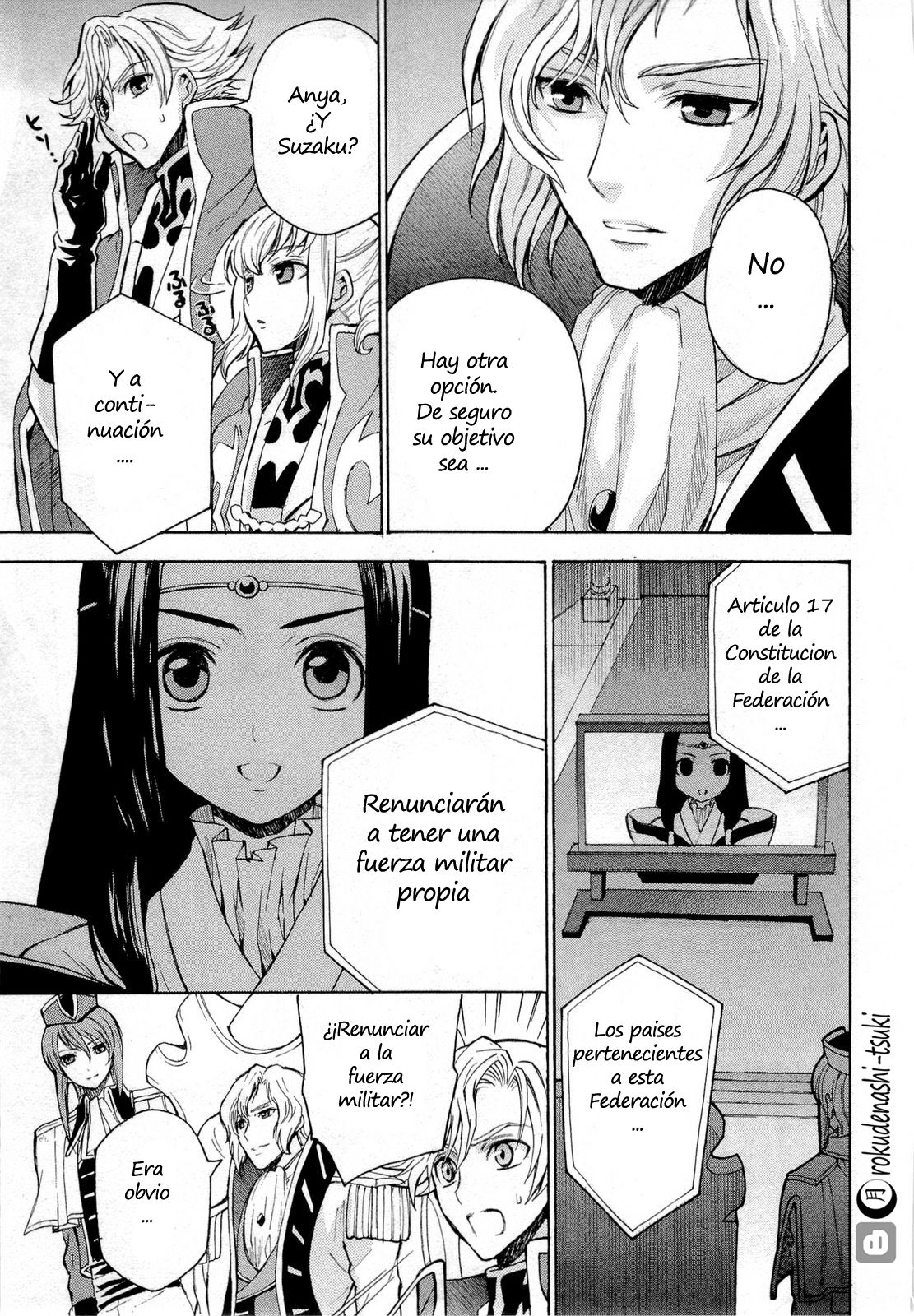 Read Code Geass Lelouch of the Rebellion es Manga Online