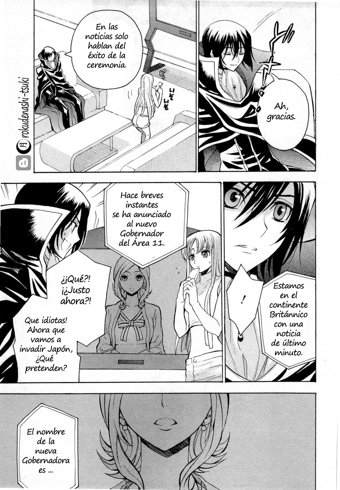 Read Code Geass Lelouch of the Rebellion es Manga Online