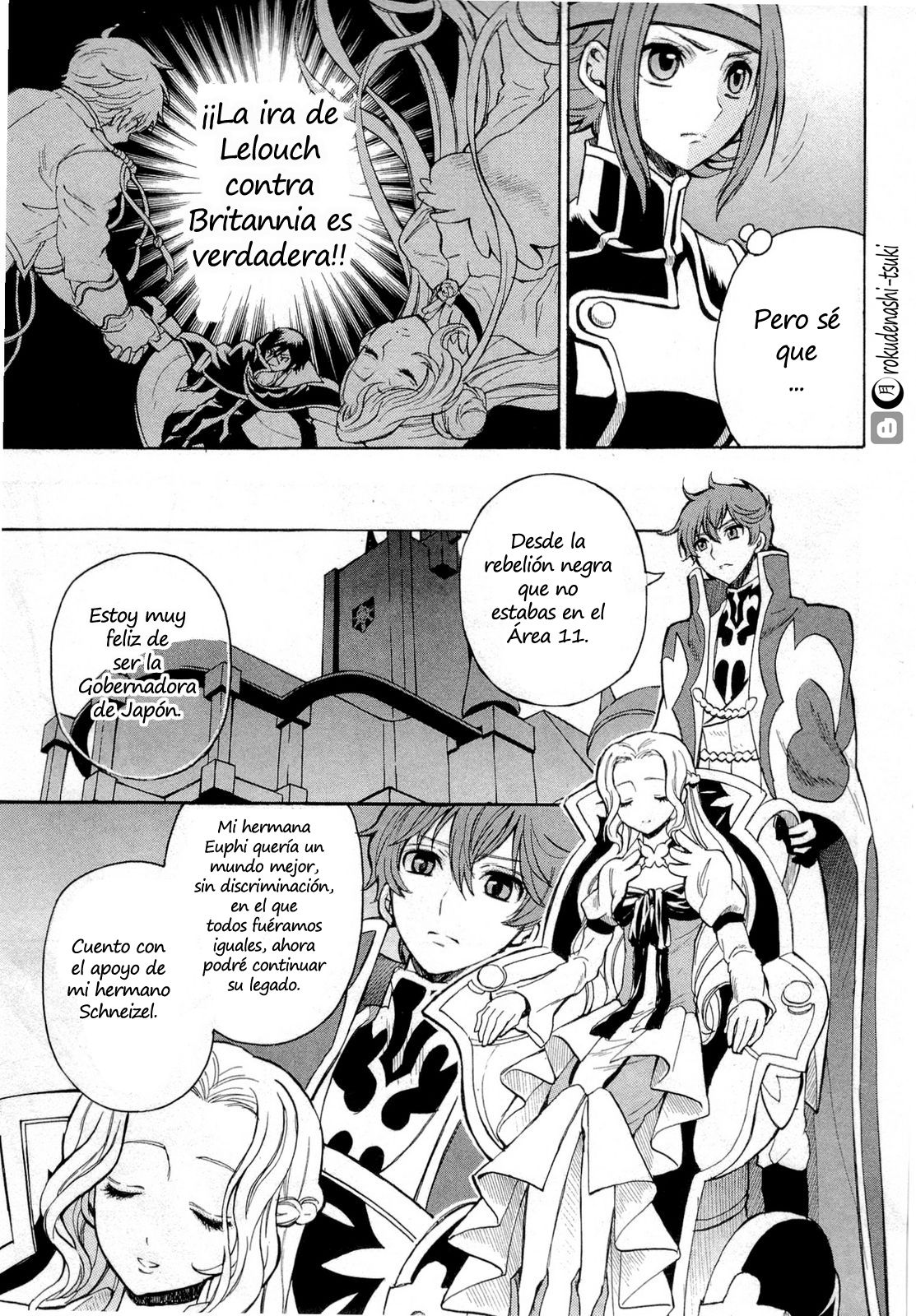 Read Code Geass Lelouch of the Rebellion es Manga Online