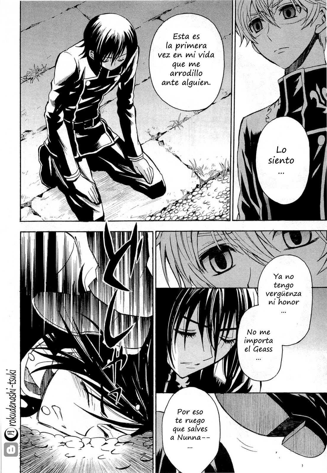 Read Code Geass Lelouch of the Rebellion es Manga Online