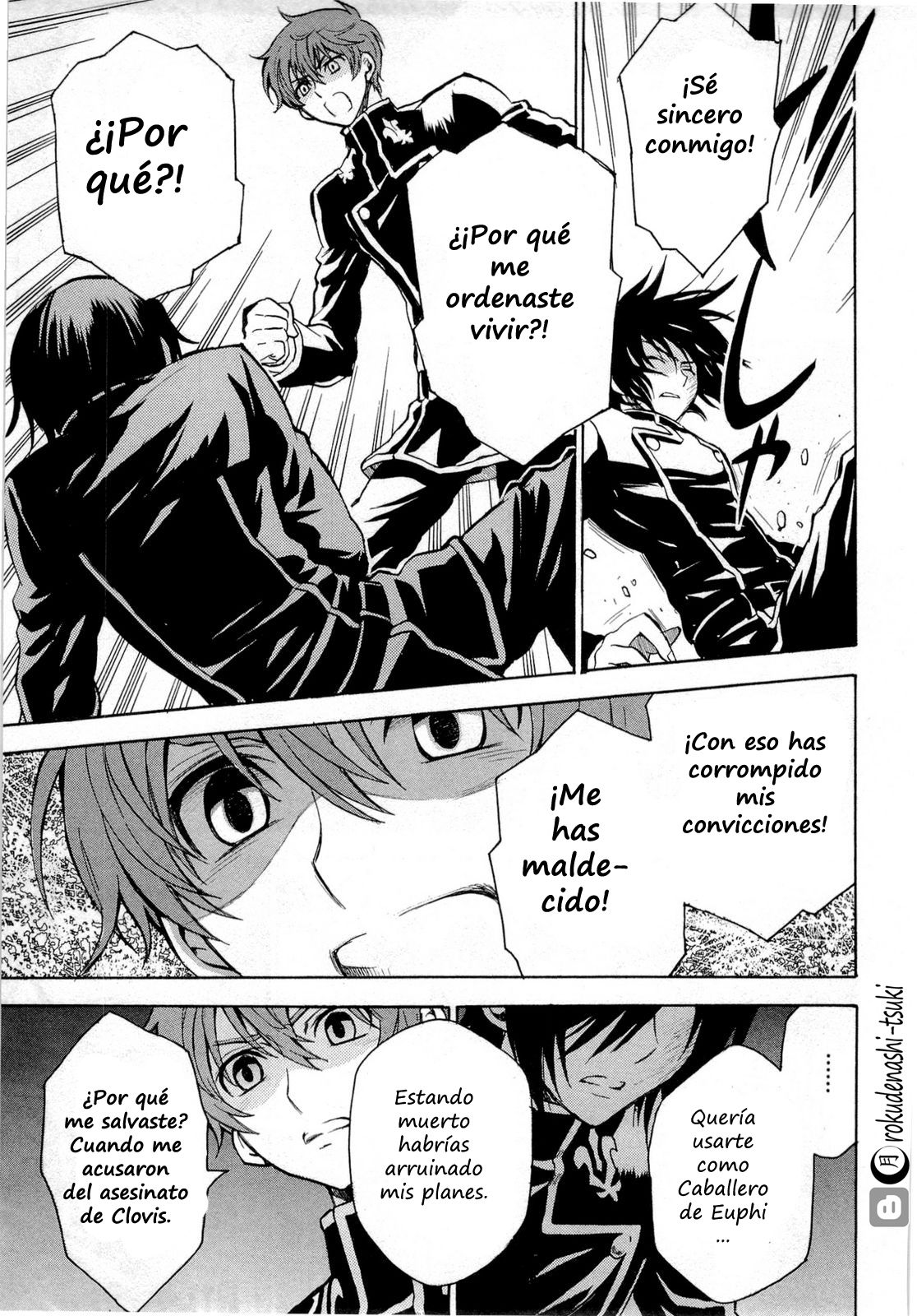 Read Code Geass Lelouch of the Rebellion es Manga Online