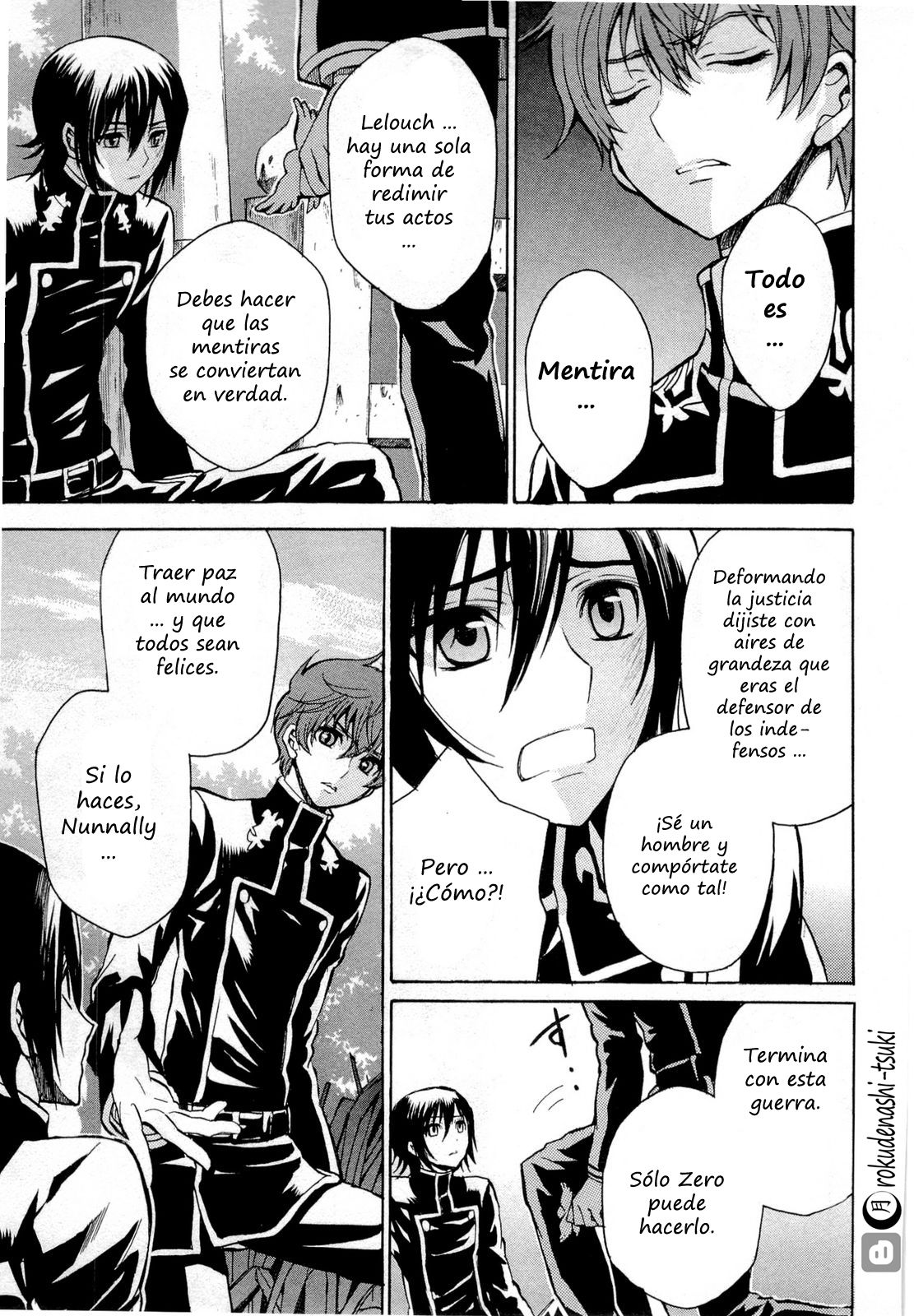 Read Code Geass Lelouch of the Rebellion es Manga Online