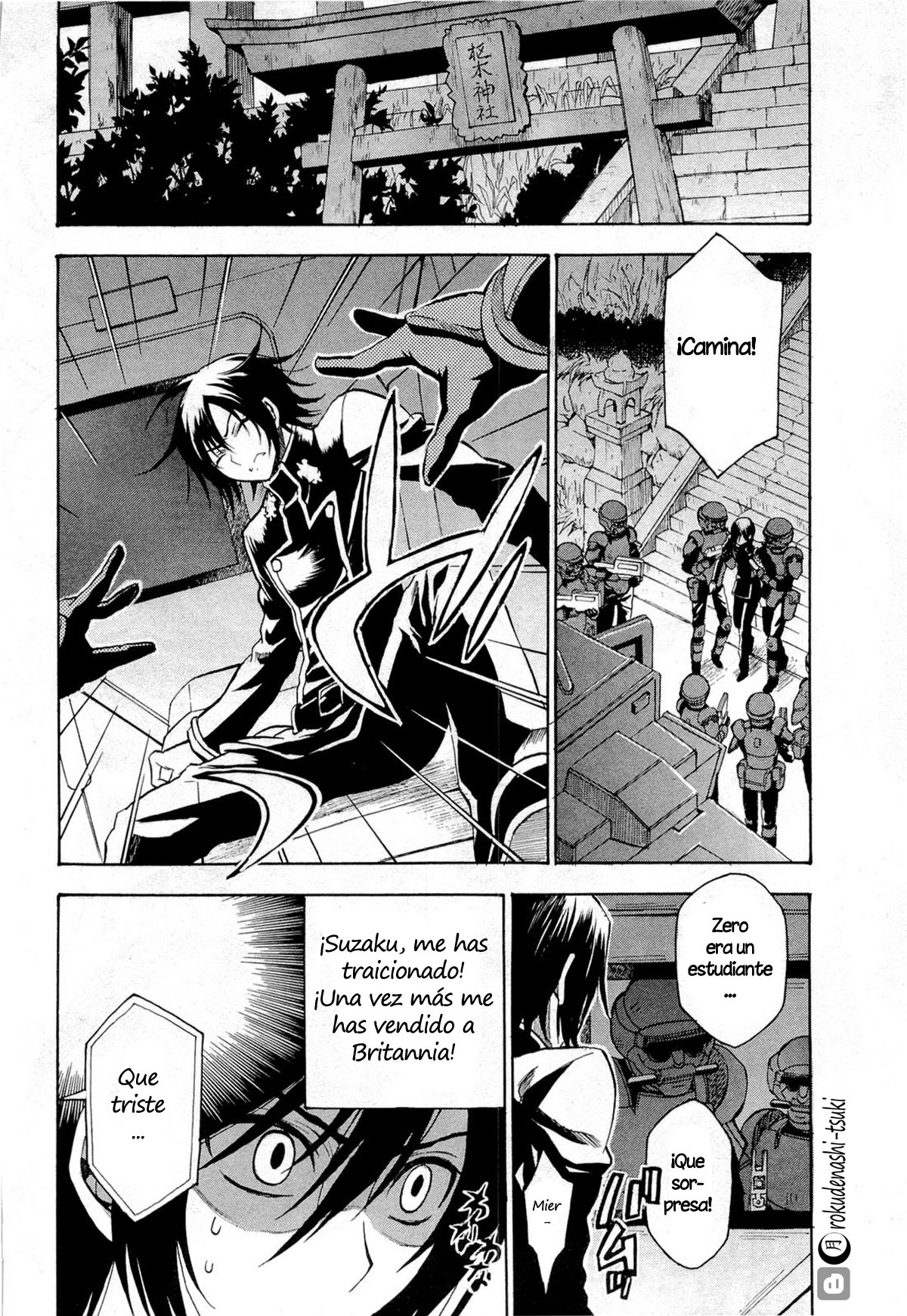 Read Code Geass Lelouch of the Rebellion es Manga Online