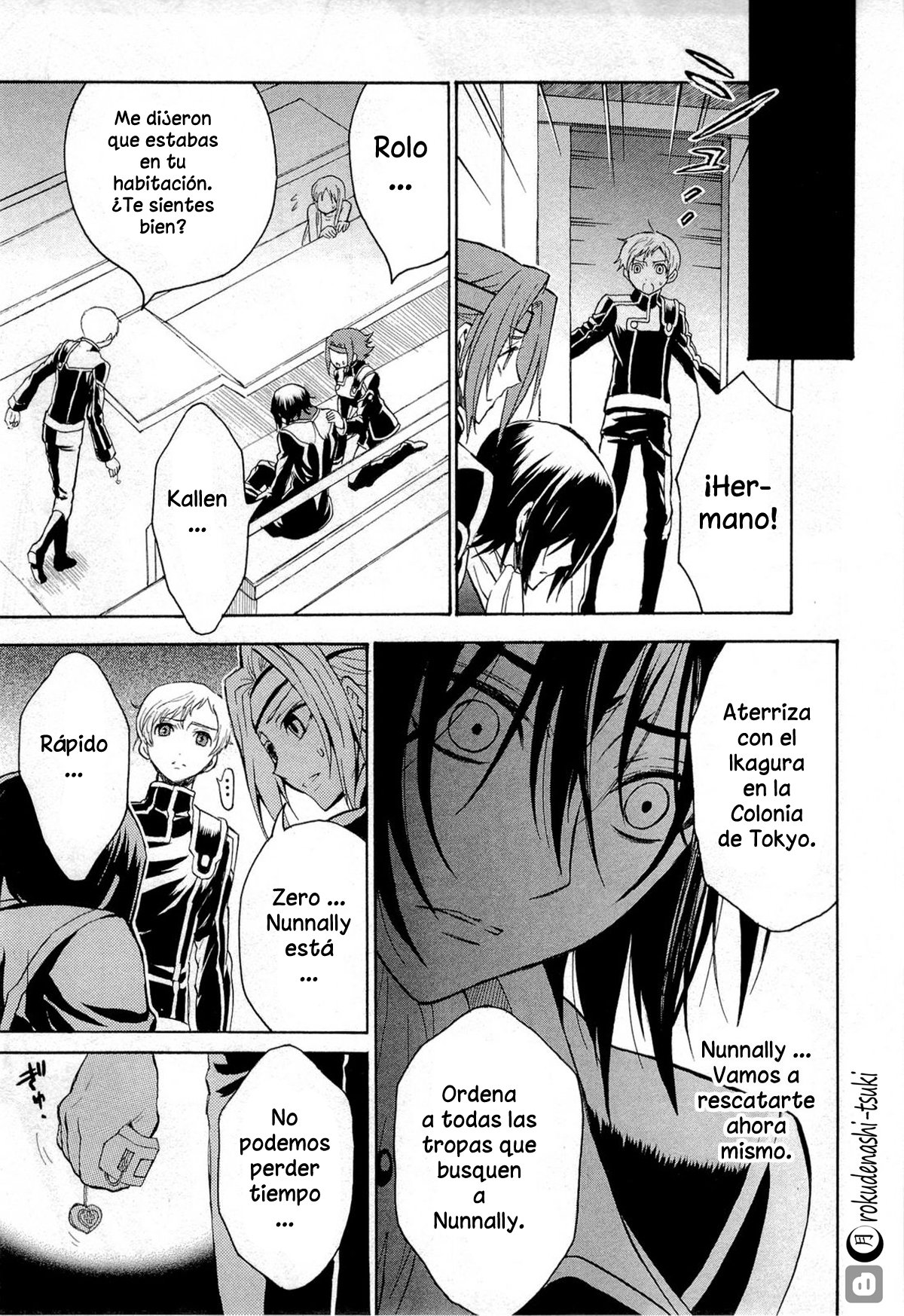 Read Code Geass Lelouch of the Rebellion es Manga Online