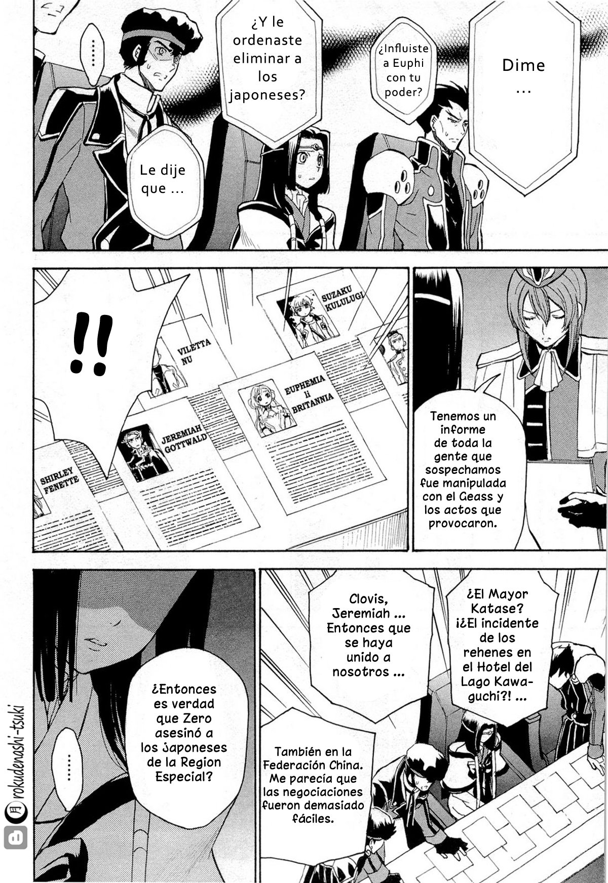 Read Code Geass Lelouch of the Rebellion es Manga Online