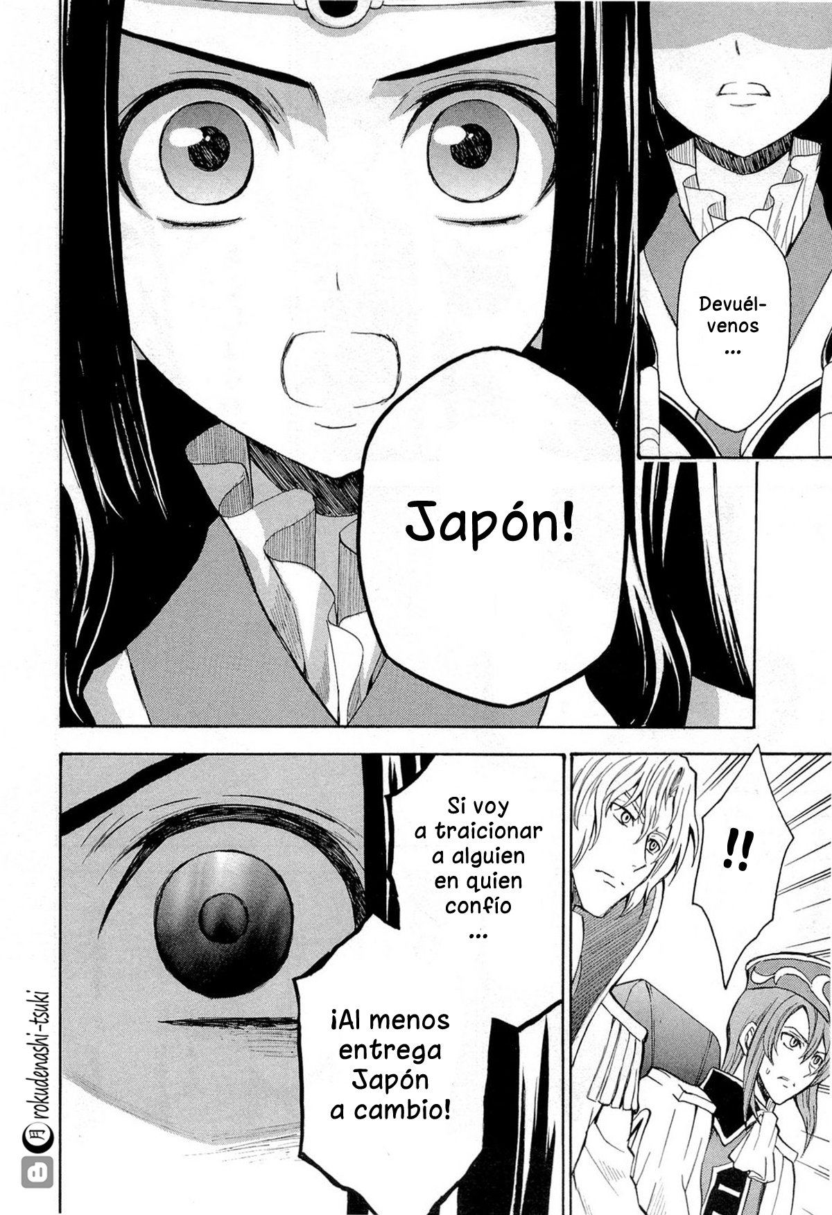 Read Code Geass Lelouch of the Rebellion es Manga Online