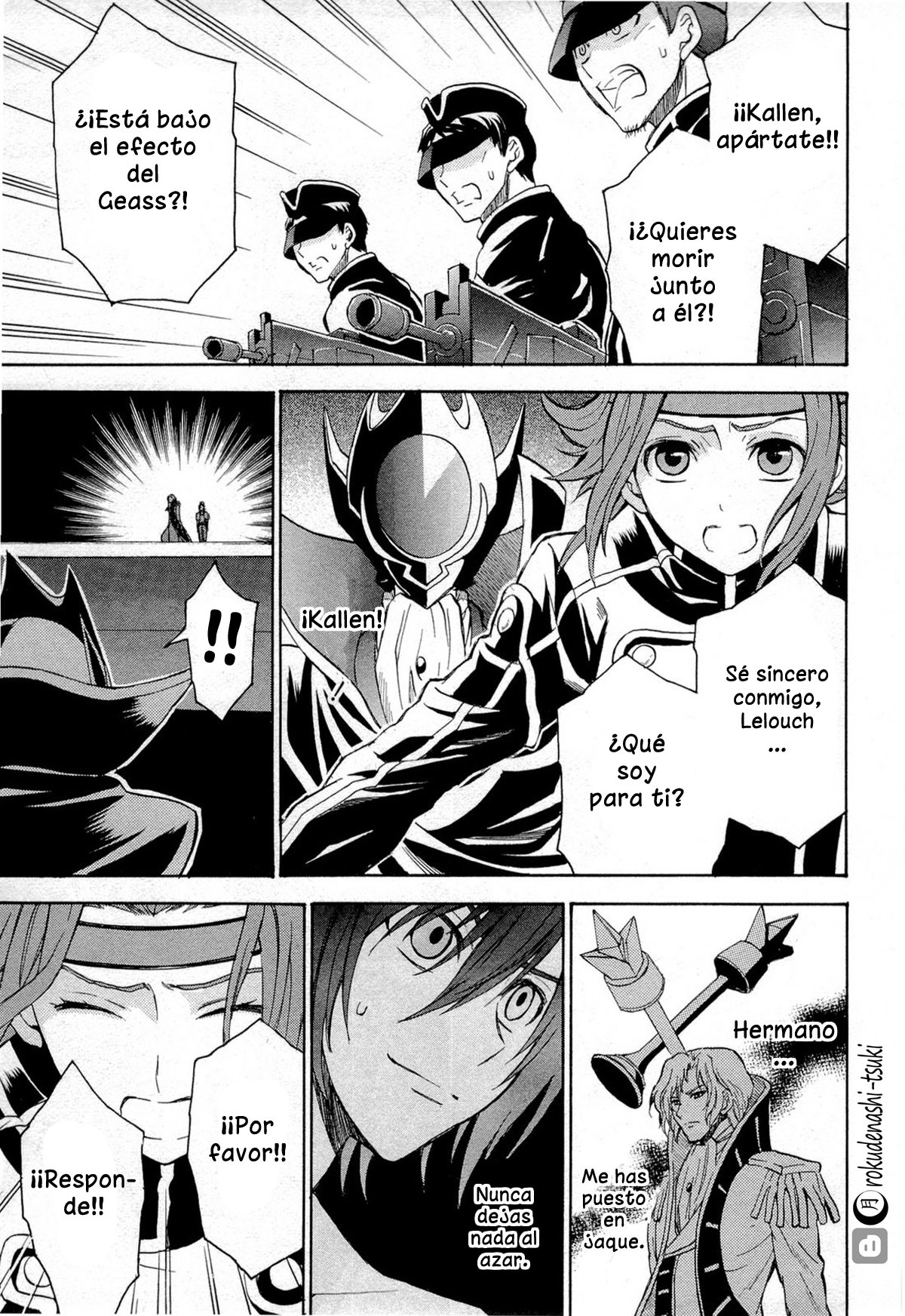 Read Code Geass Lelouch of the Rebellion es Manga Online