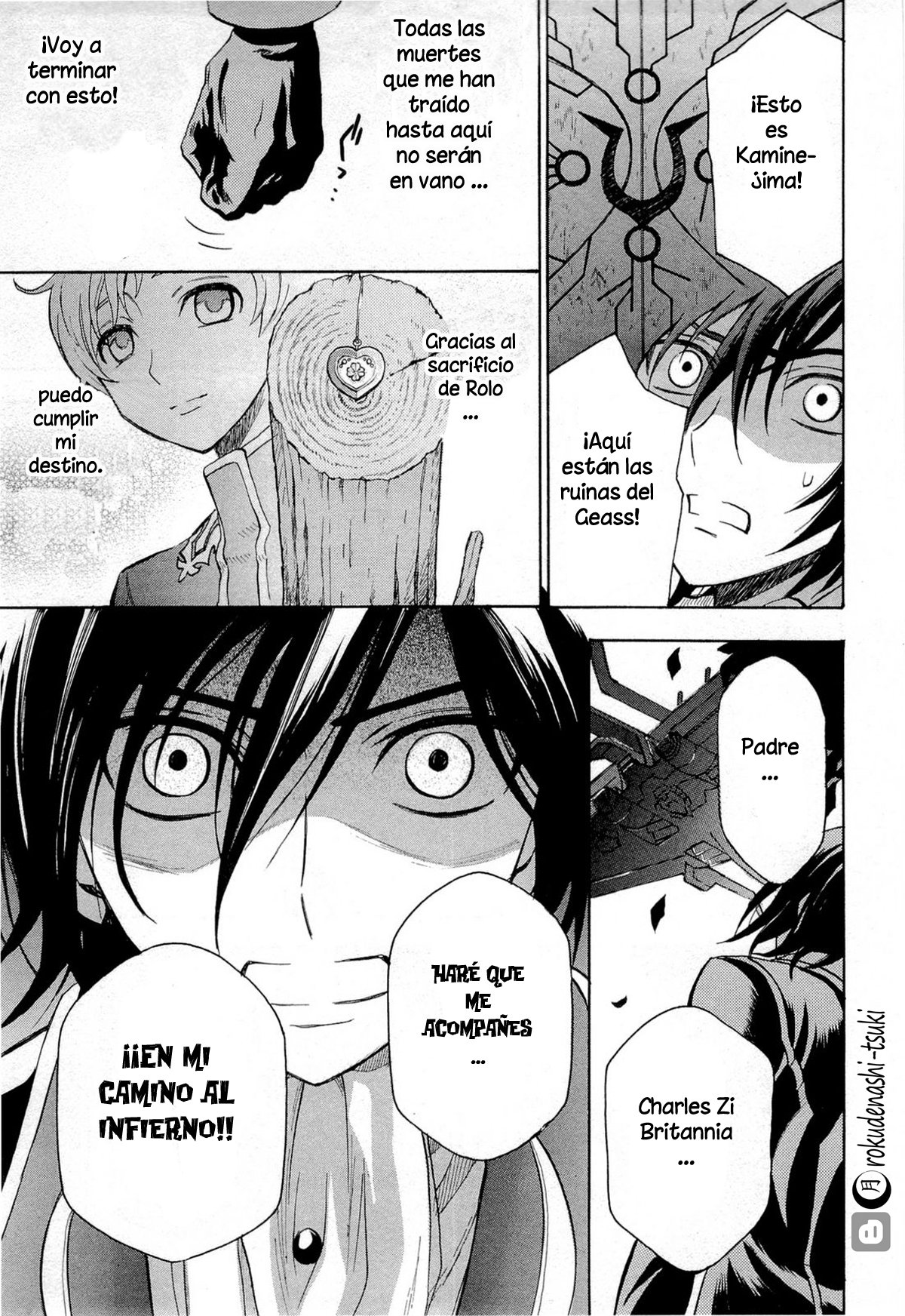 Read Code Geass Lelouch of the Rebellion es Manga Online