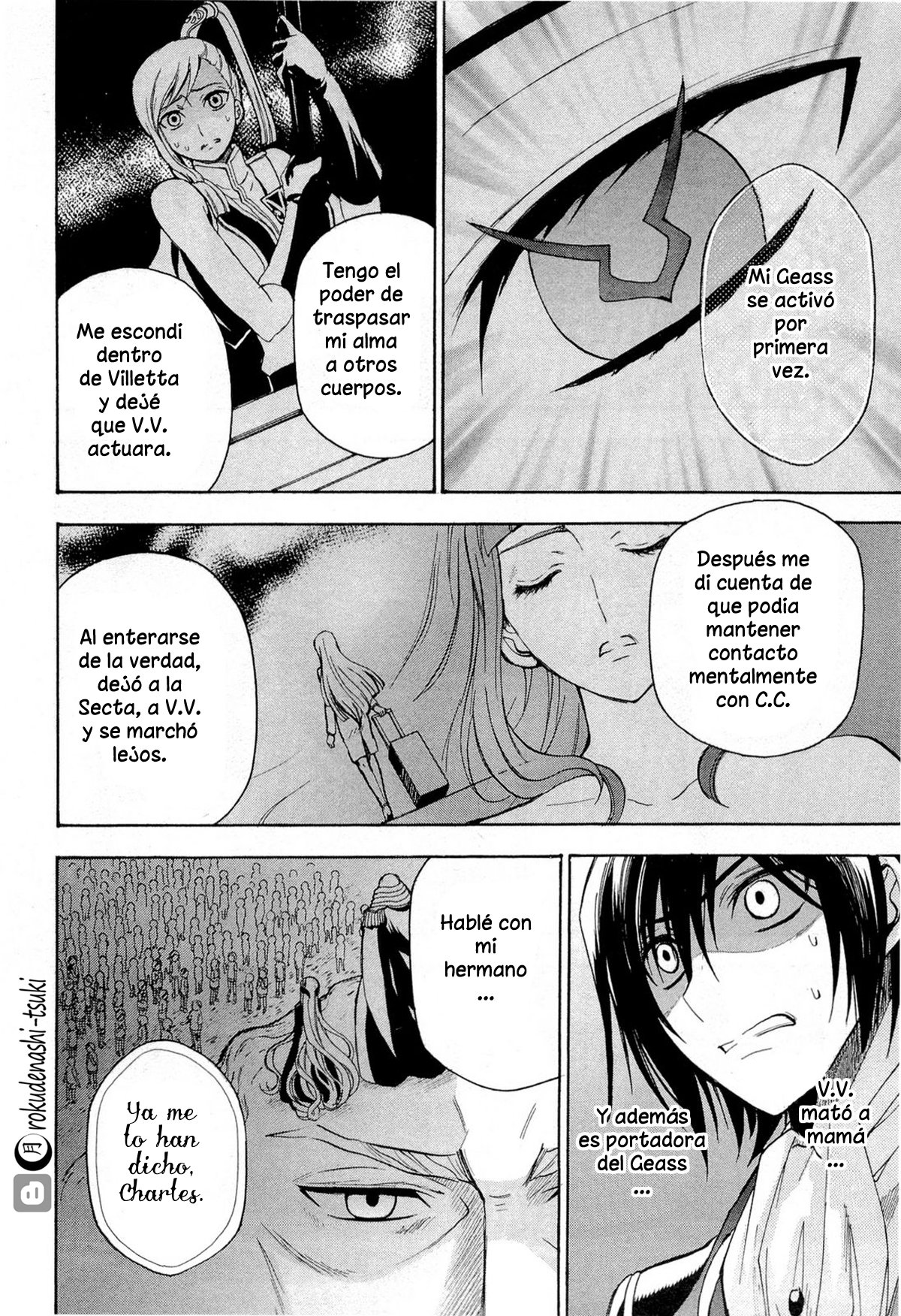 Read Code Geass Lelouch of the Rebellion es Manga Online