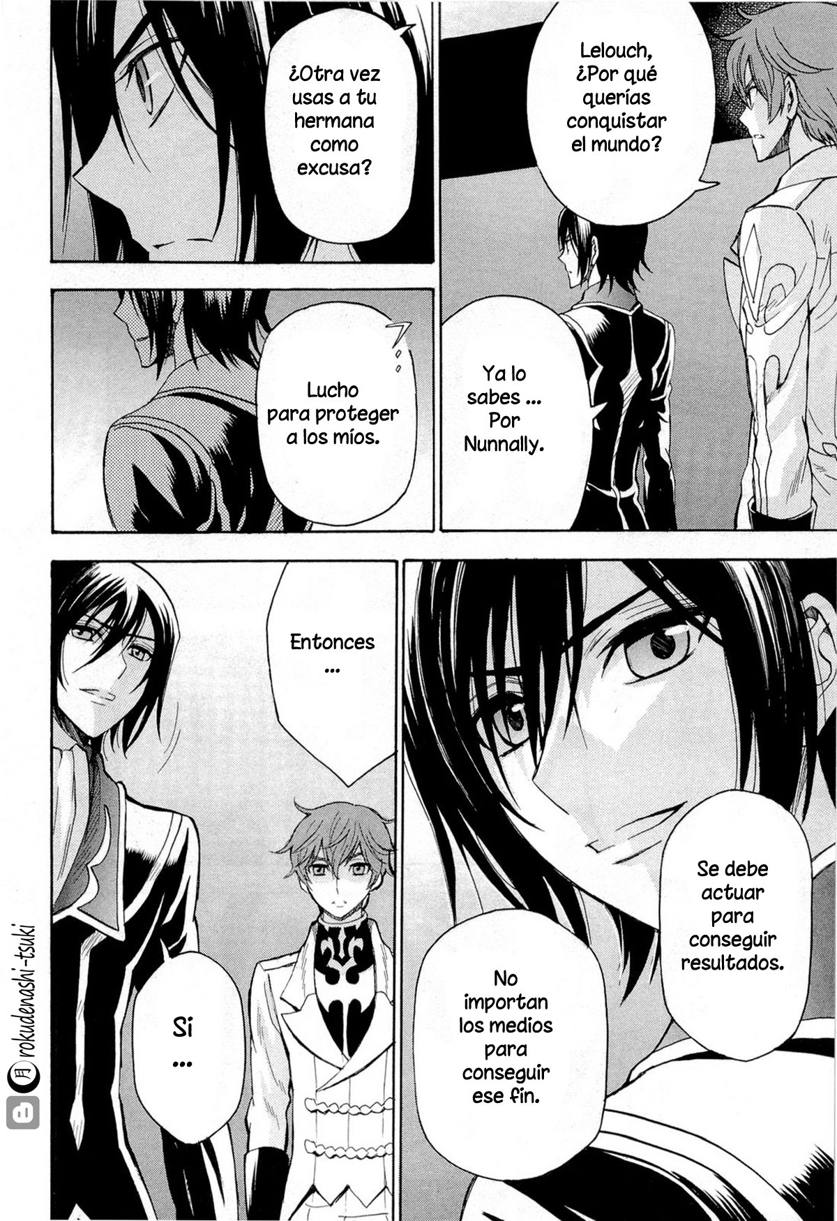 Read Code Geass Lelouch of the Rebellion es Manga Online