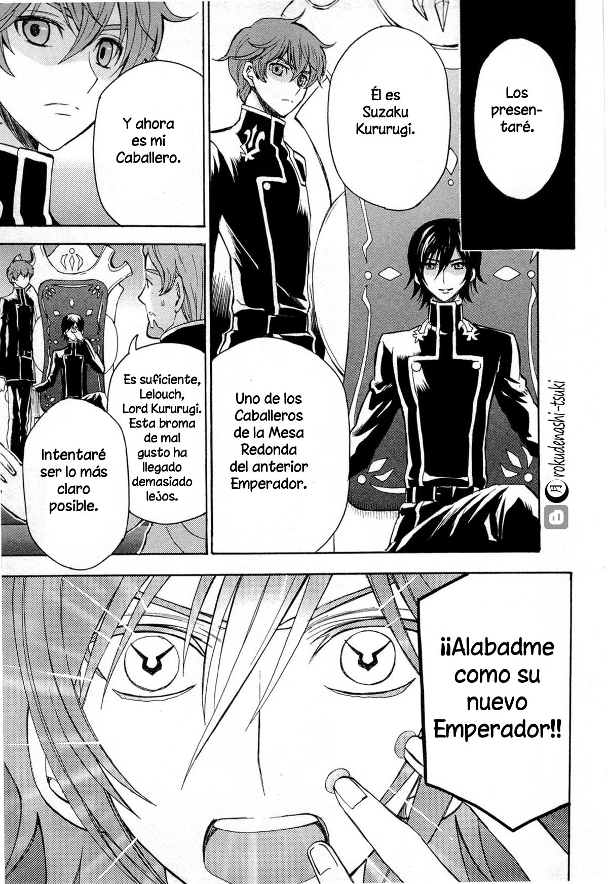 Read Code Geass Lelouch of the Rebellion es Manga Online