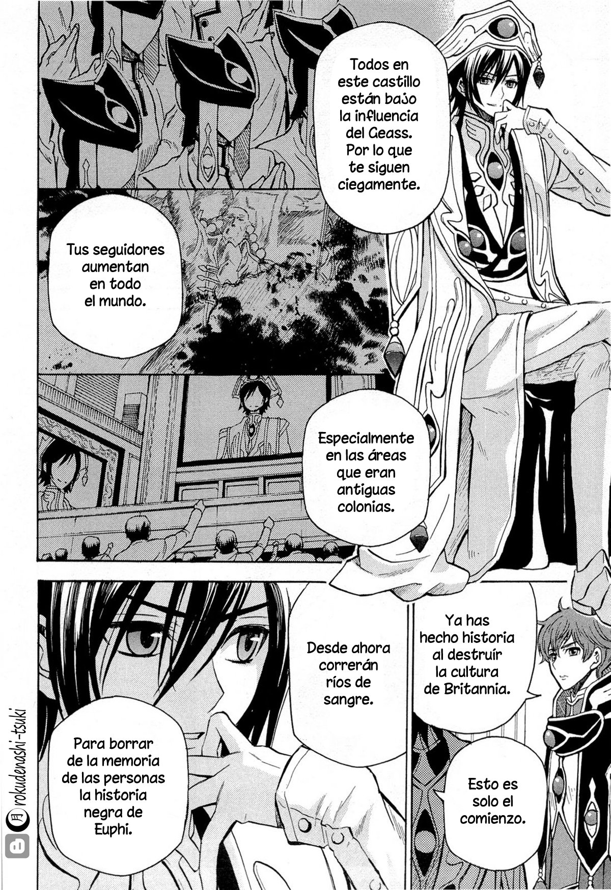 Read Code Geass Lelouch of the Rebellion es Manga Online