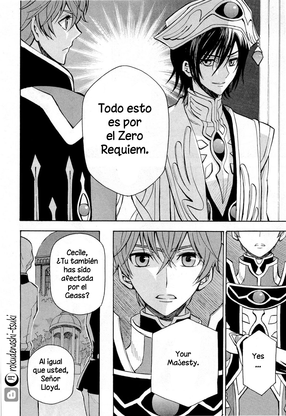 Read Code Geass Lelouch of the Rebellion es Manga Online