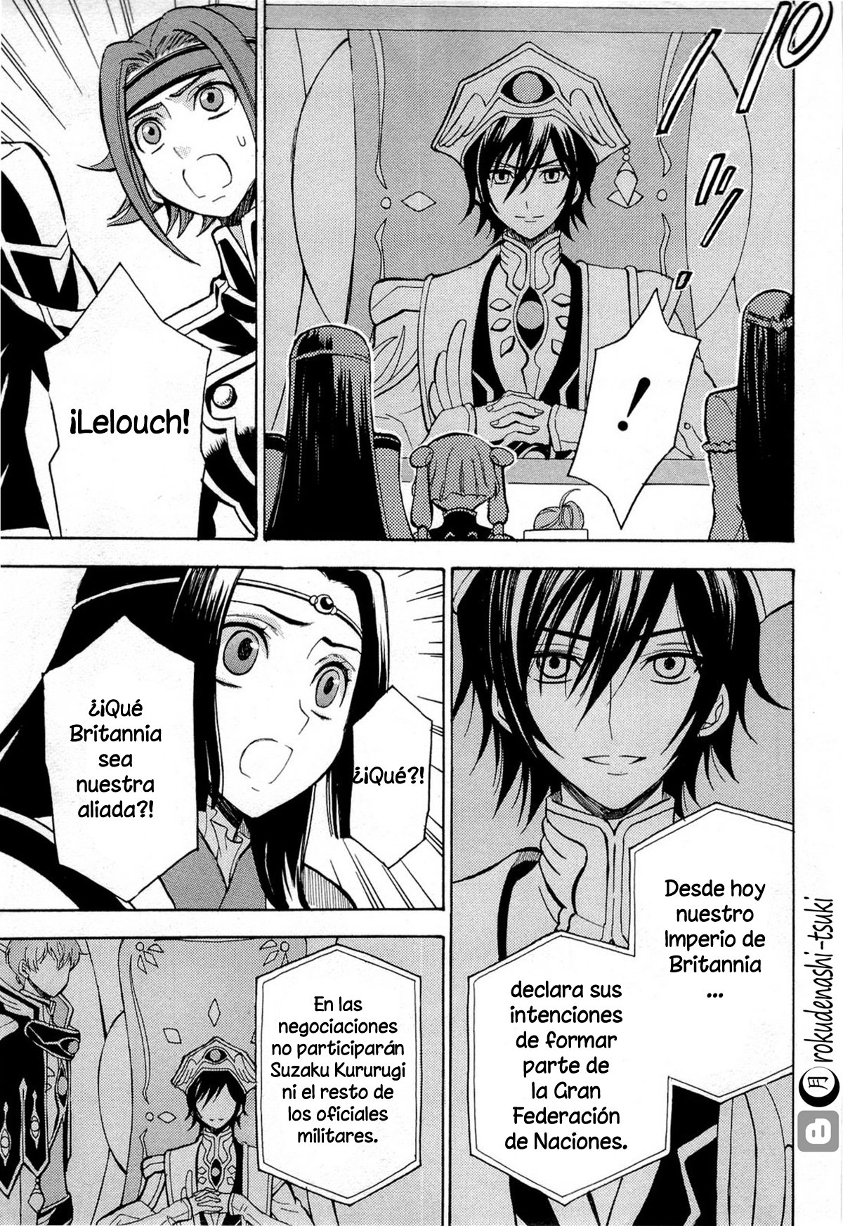 Read Code Geass Lelouch of the Rebellion es Manga Online