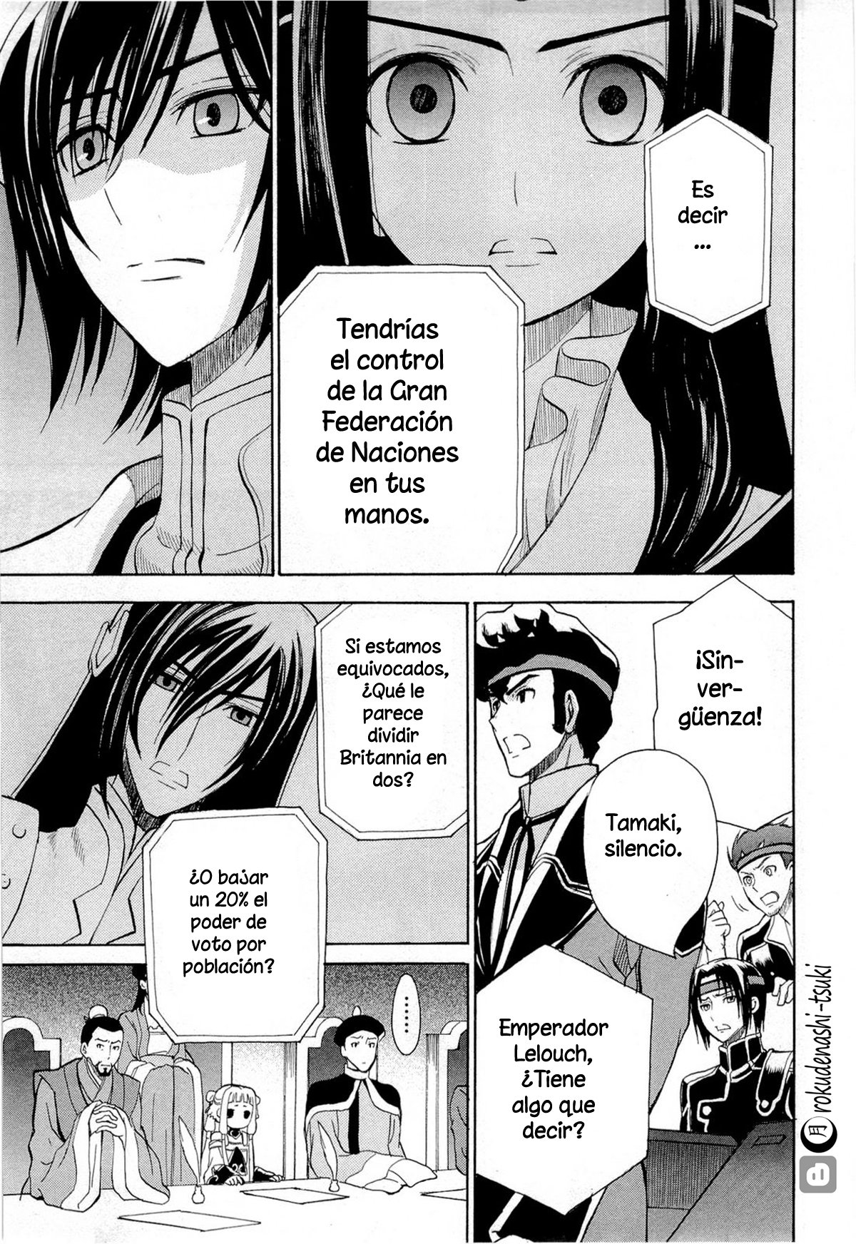 Read Code Geass Lelouch of the Rebellion es Manga Online