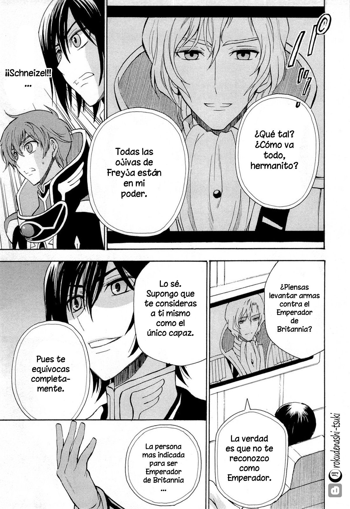 Read Code Geass Lelouch of the Rebellion es Manga Online