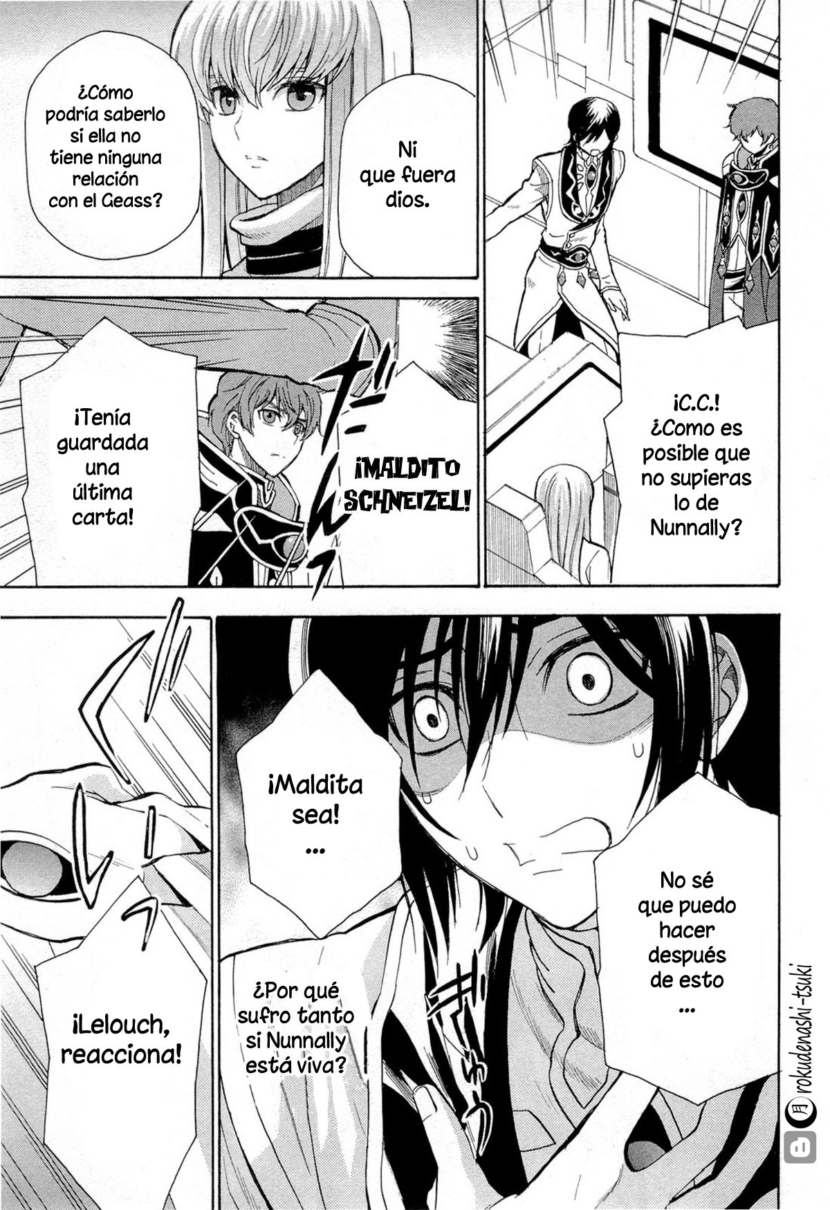 Read Code Geass Lelouch of the Rebellion es Manga Online