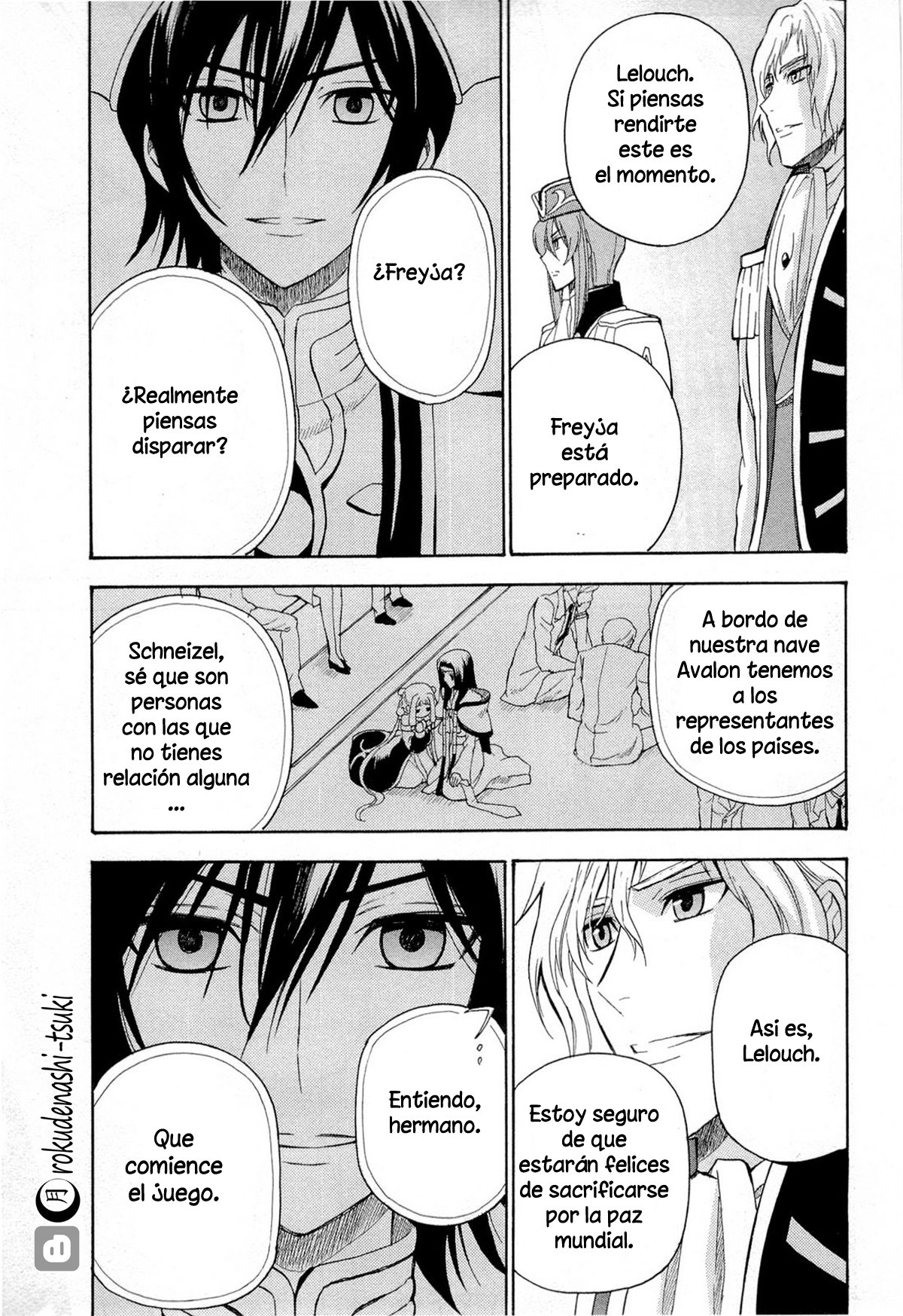 Read Code Geass Lelouch of the Rebellion es Manga Online