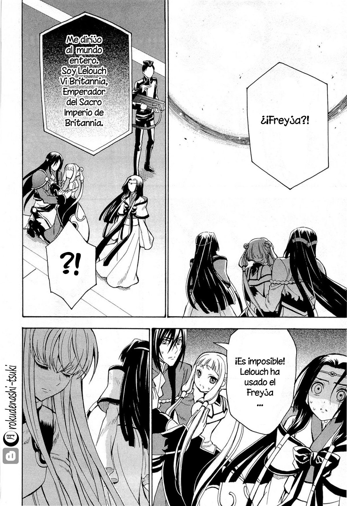 Read Code Geass Lelouch of the Rebellion es Manga Online