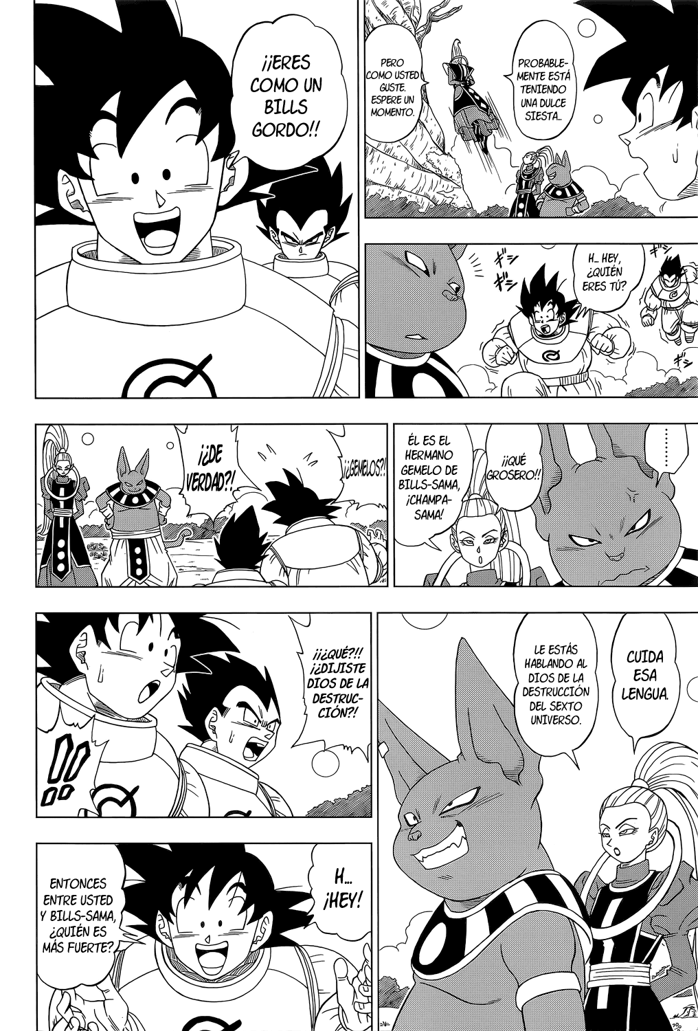 Read Dragon Ball Super ES Manga Online