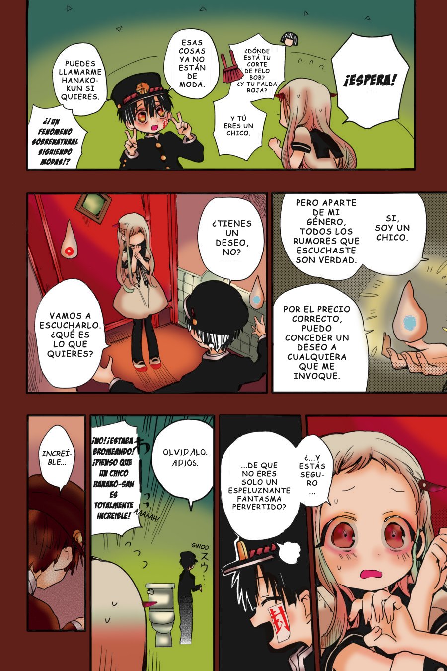 Read El Chico del Baño Hanako-kun ES Manga Online