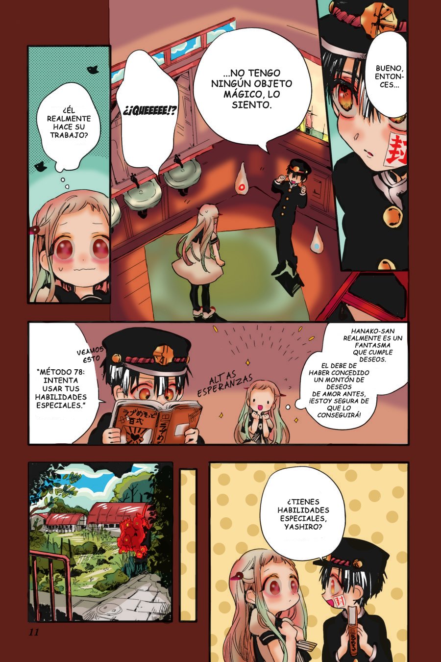 Read El Chico del Baño Hanako-kun ES Manga Online
