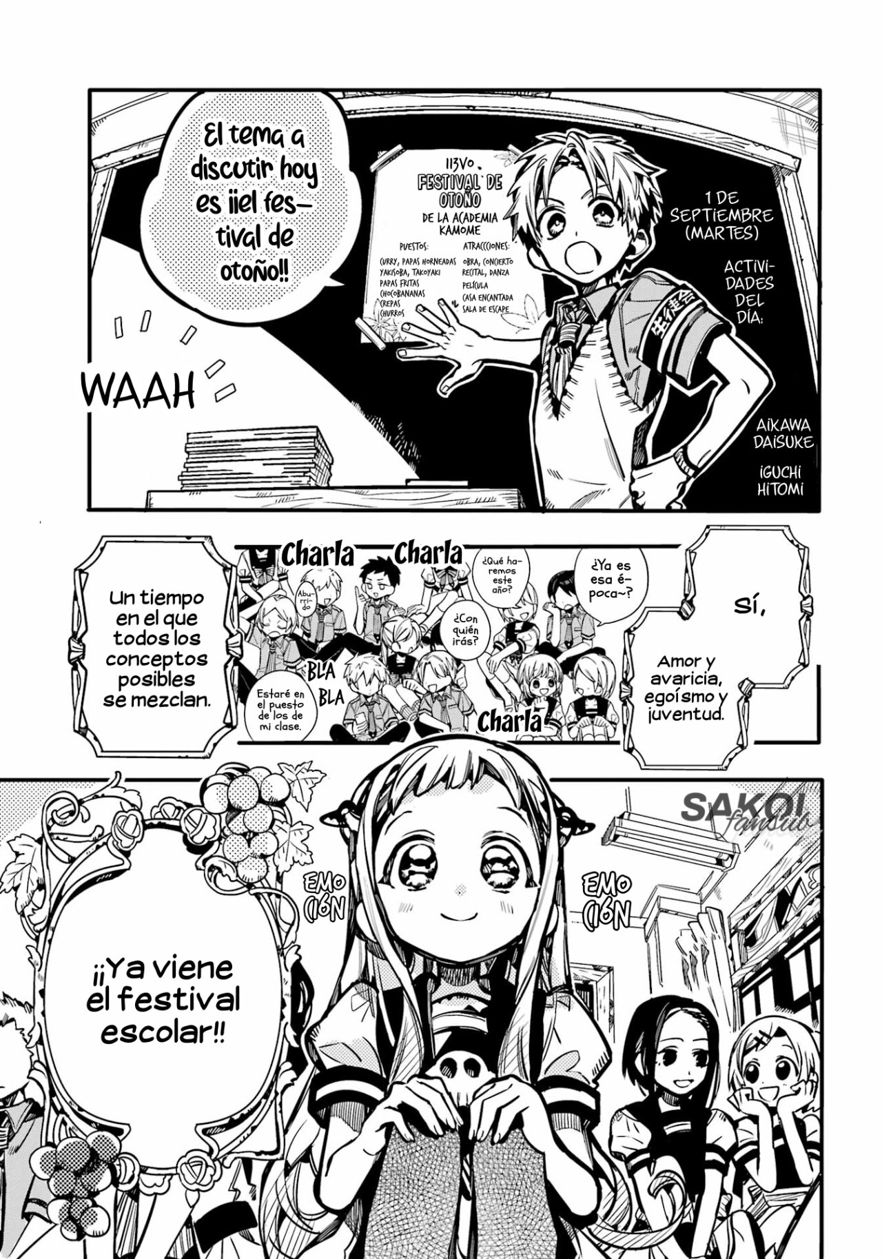 Read El Chico del Baño Hanako-kun ES Manga Online