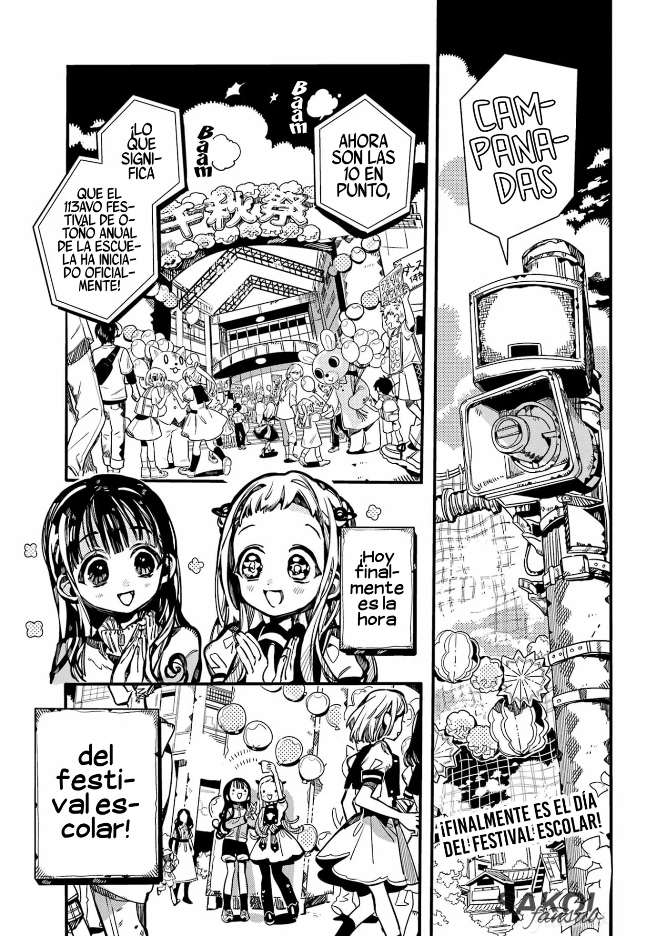 Read El Chico del Baño Hanako-kun ES Manga Online