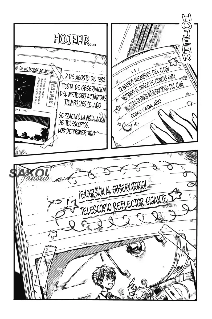 Read El Chico del Baño Hanako-kun ES Manga Online