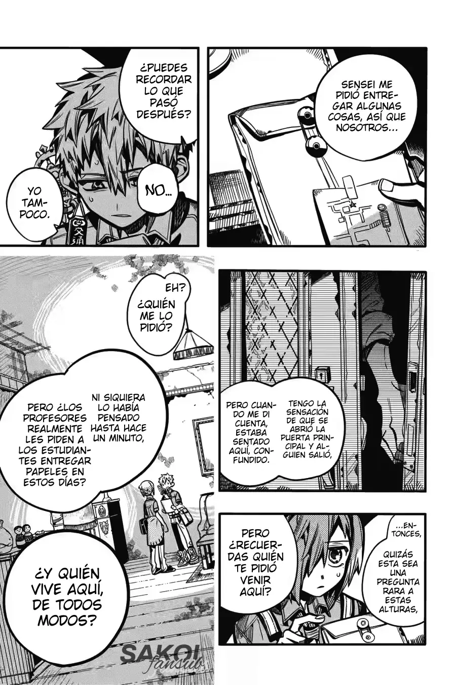 Read El Chico del Baño Hanako-kun ES Manga Online