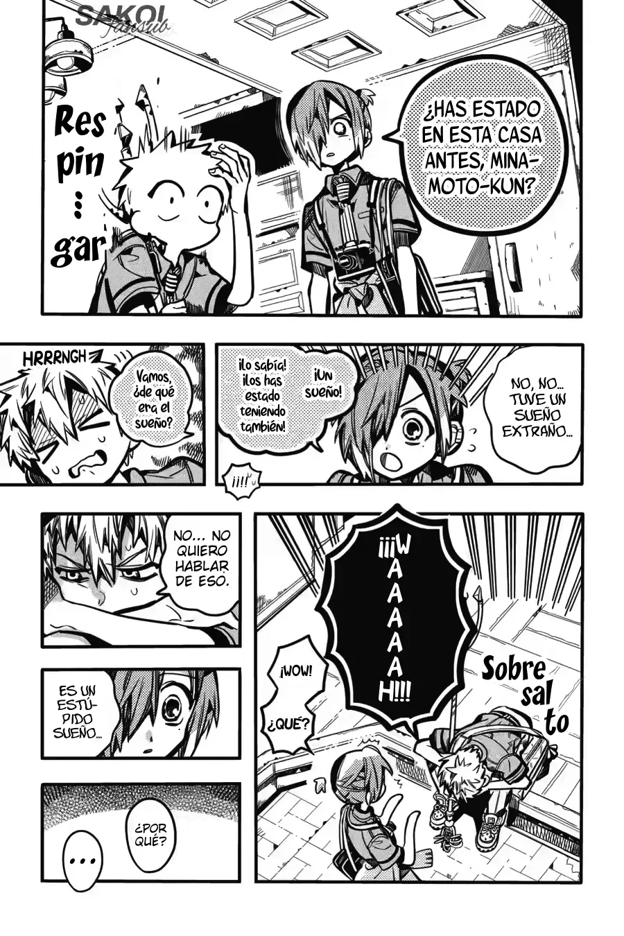 Read El Chico del Baño Hanako-kun ES Manga Online