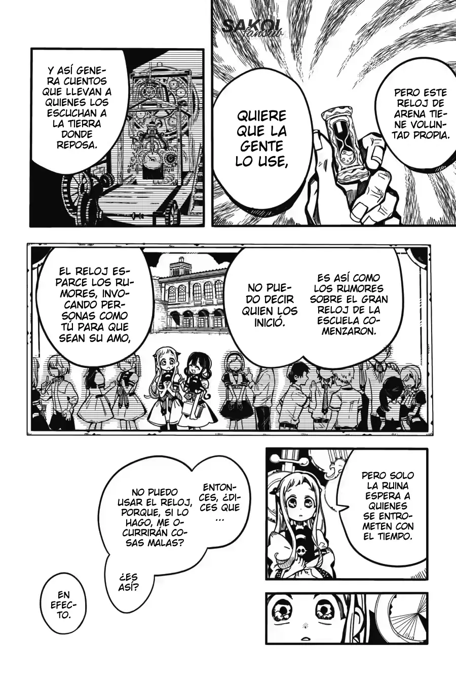 Read El Chico del Baño Hanako-kun ES Manga Online