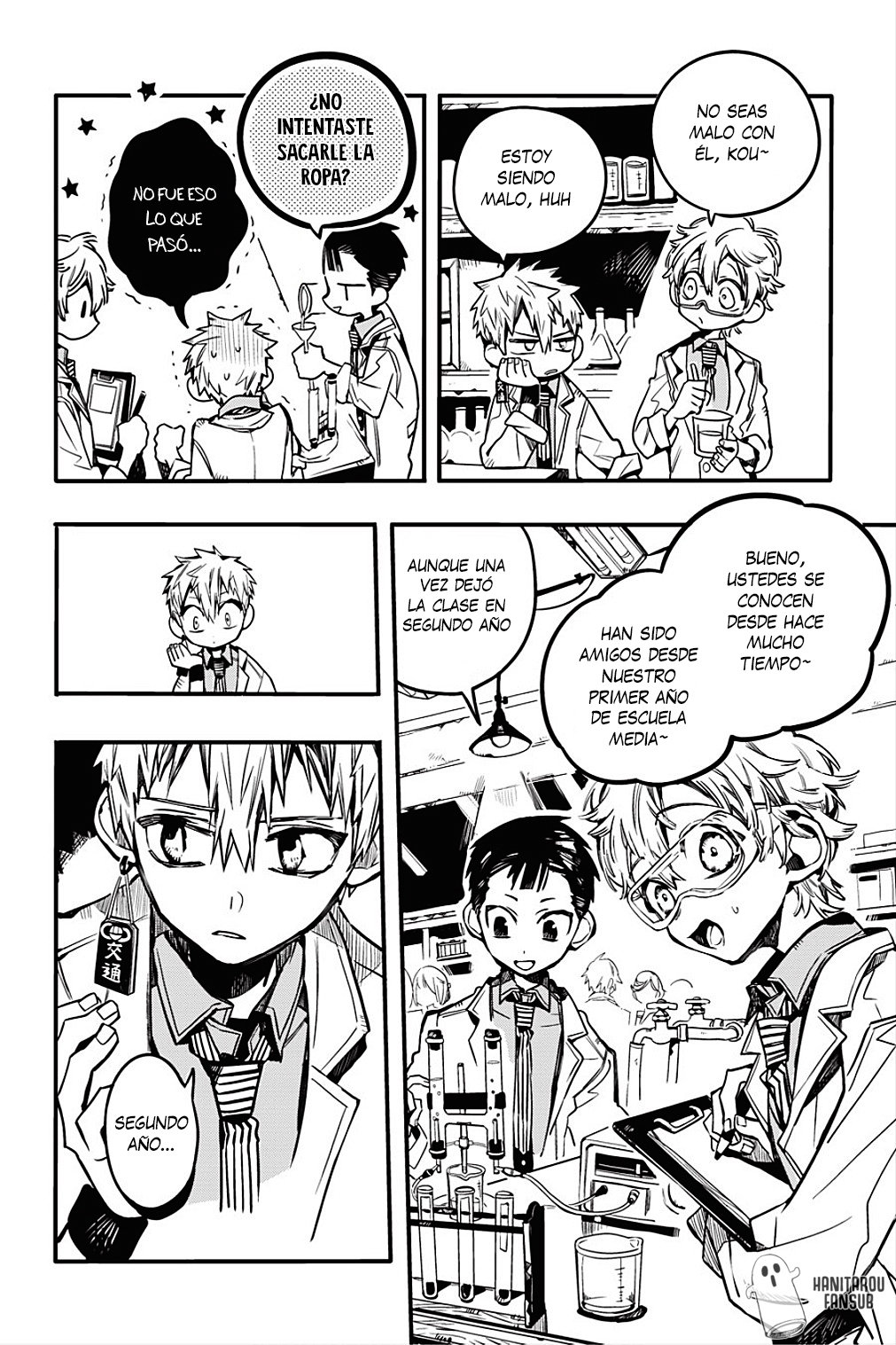 Read El Chico del Baño Hanako-kun ES Manga Online
