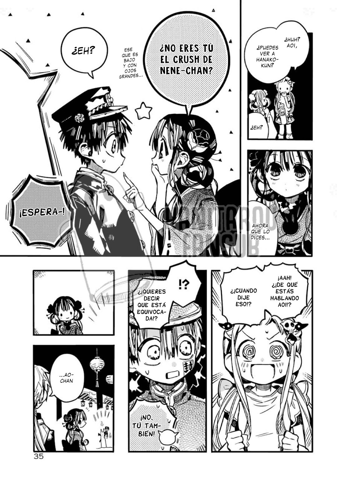 Read El Chico del Baño Hanako-kun ES Manga Online