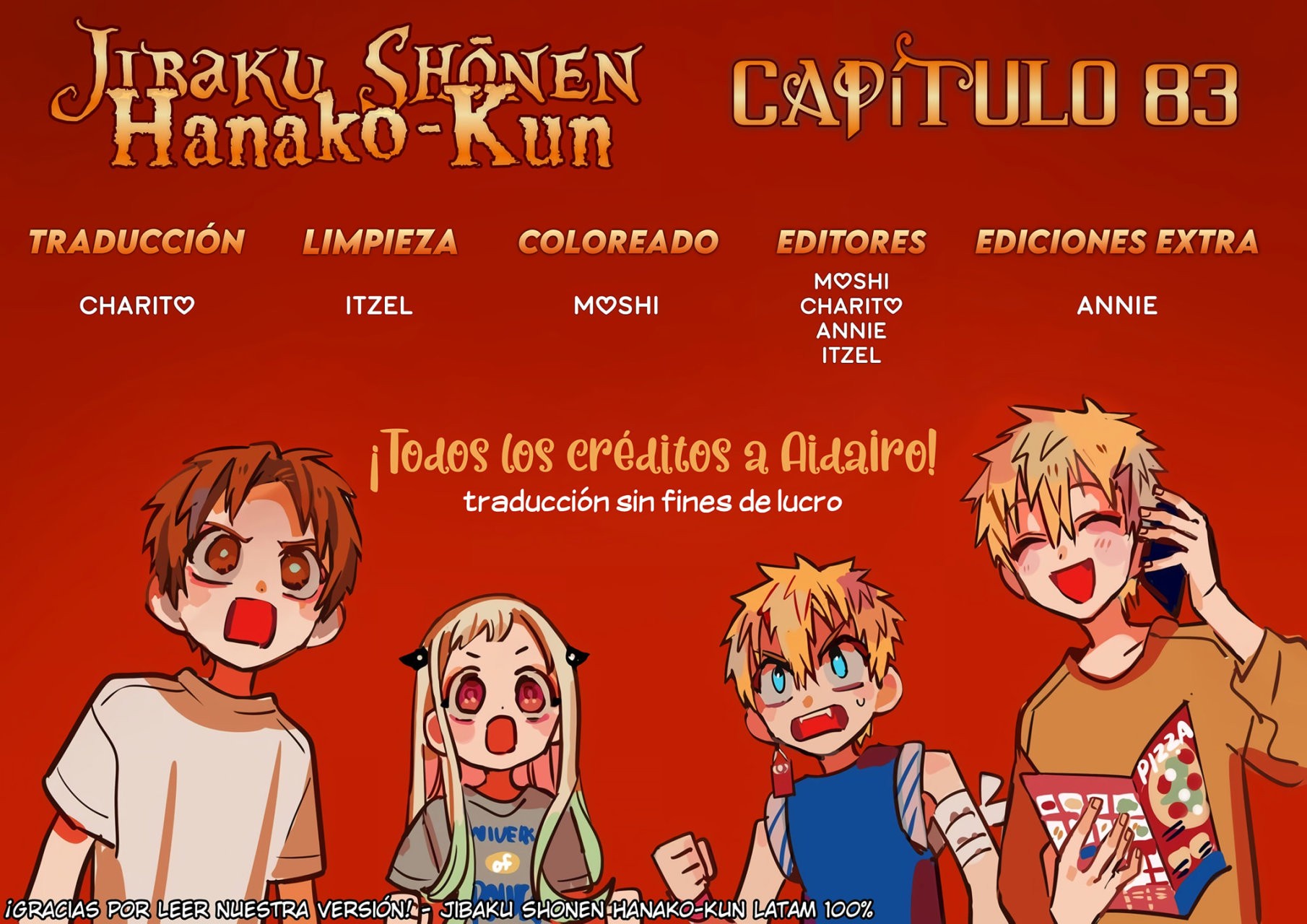 Read El Chico del Baño Hanako-kun ES Manga Online