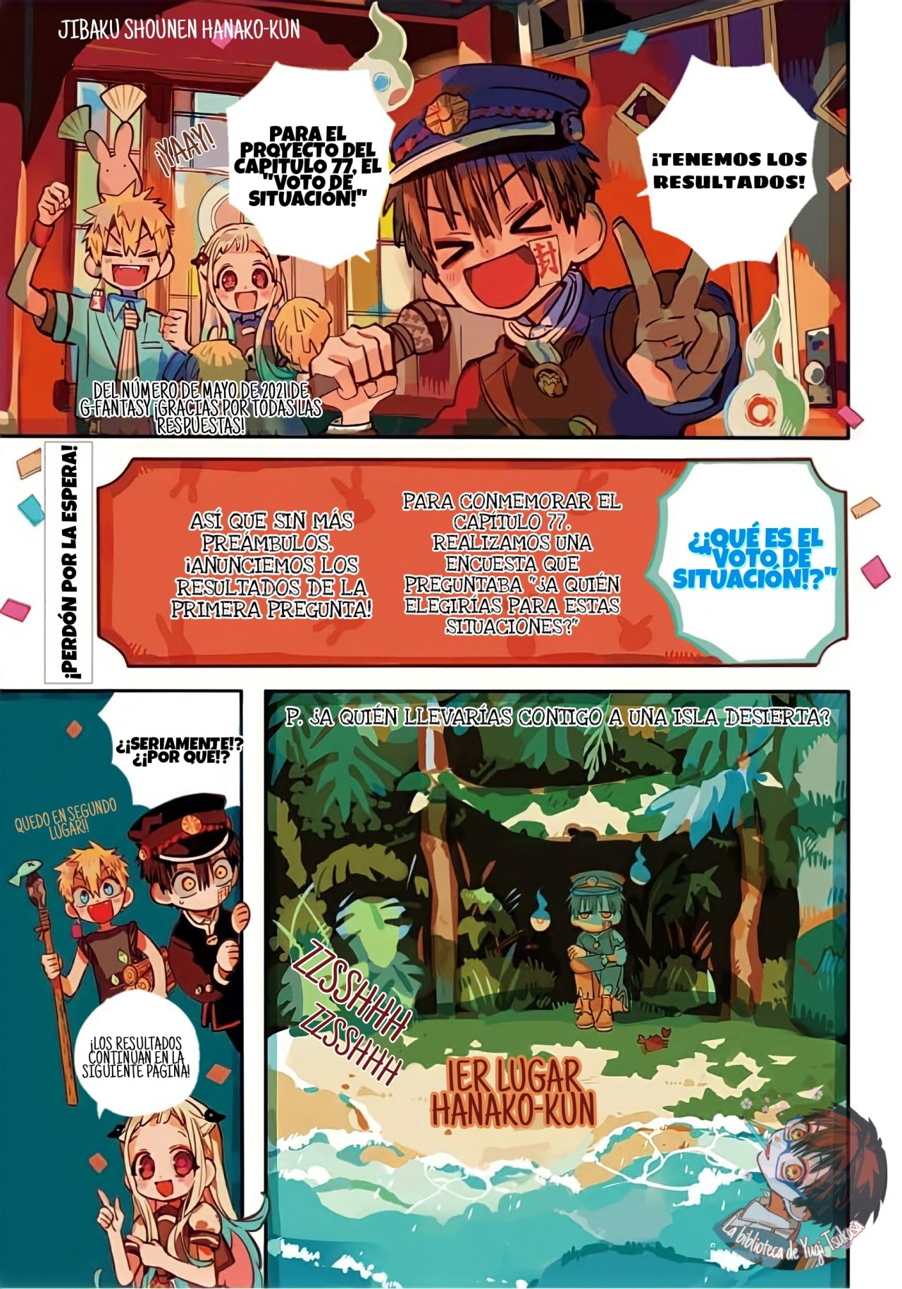 Read El Chico del Baño Hanako-kun ES Manga Online