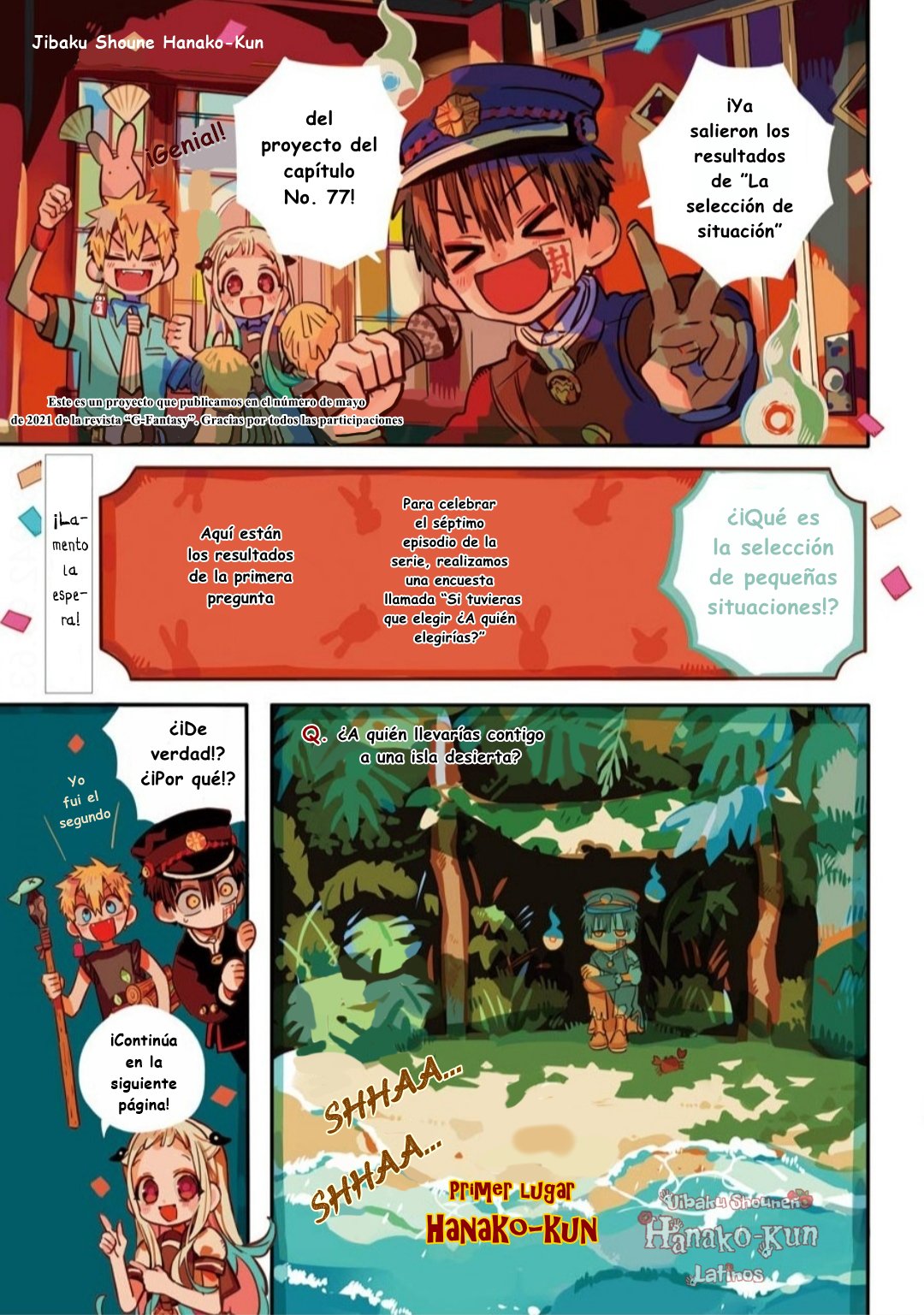Read El Chico del Baño Hanako-kun ES Manga Online