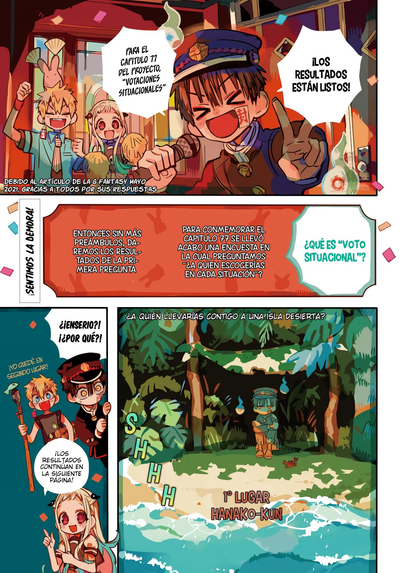 Read El Chico del Baño Hanako-kun ES Manga Online