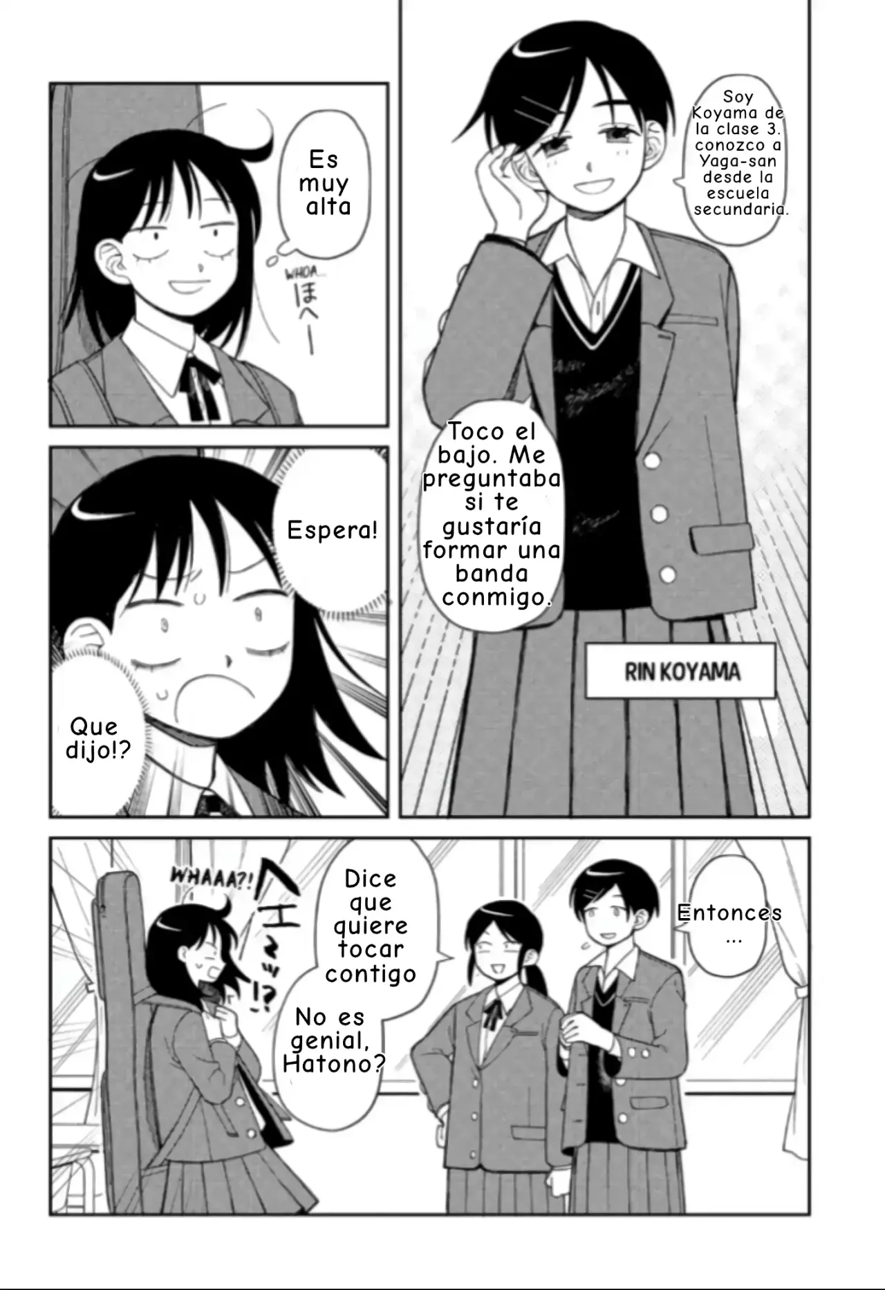 Read Girl meets rock ES Manga Online