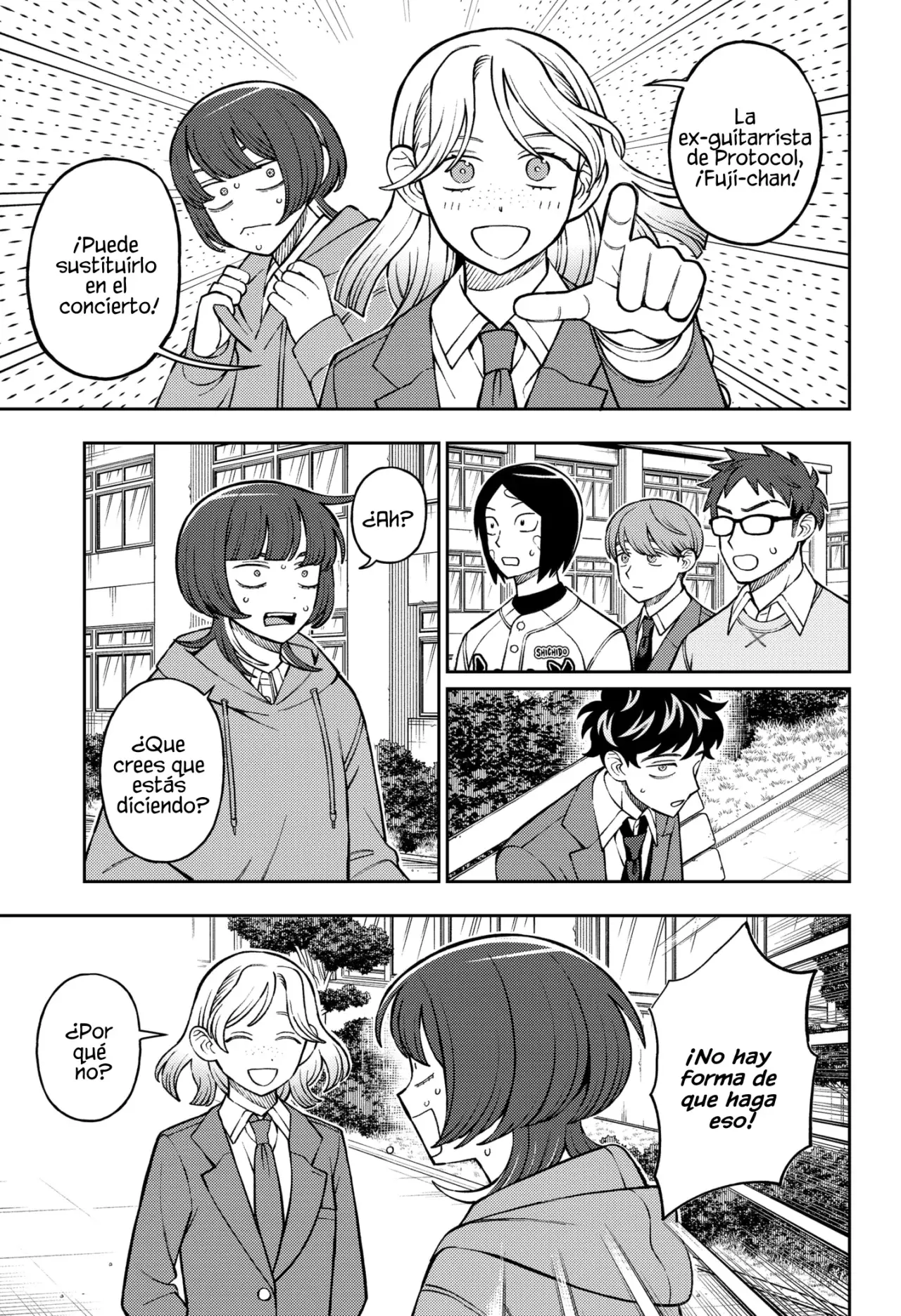 Read Girl meets rock ES Manga Online