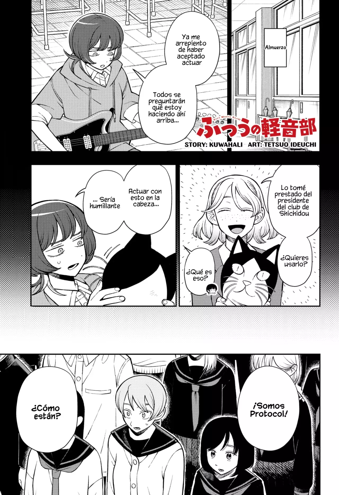 Read Girl meets rock ES Manga Online