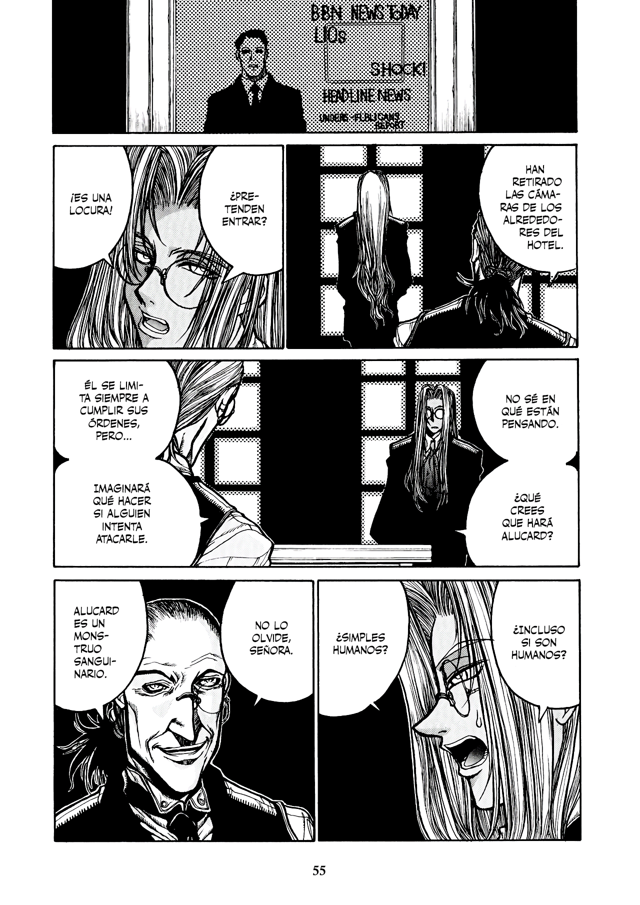 Read HELLSING ES Manga Online